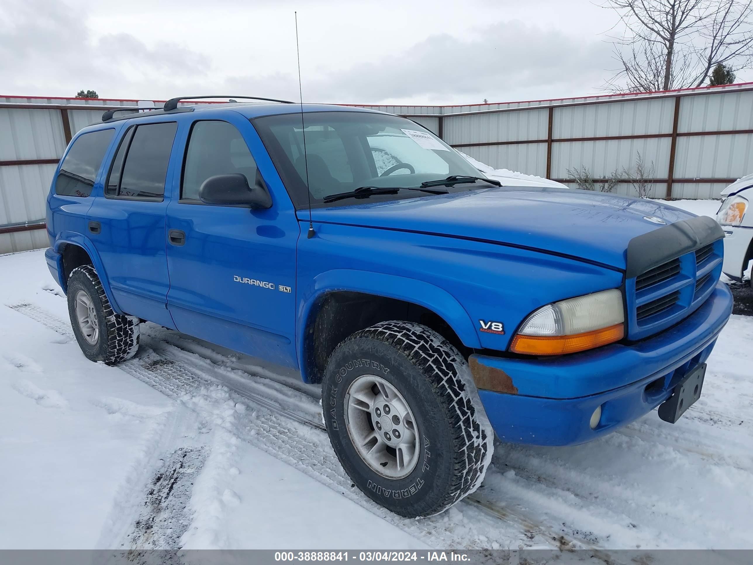 DODGE DURANGO 1998 1b4hs28y0wf159137