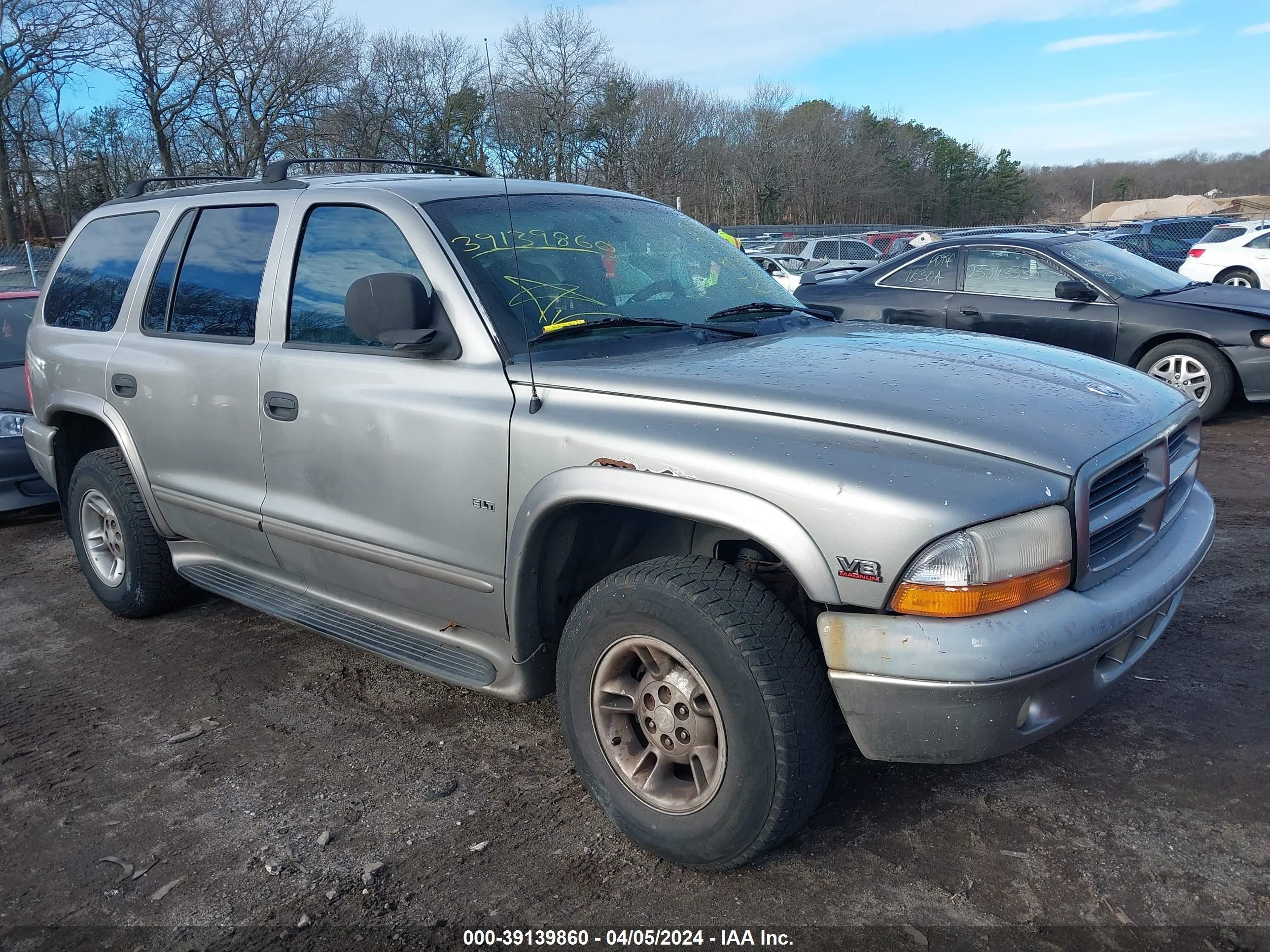 DODGE DURANGO 2000 1b4hs28z3yf161153