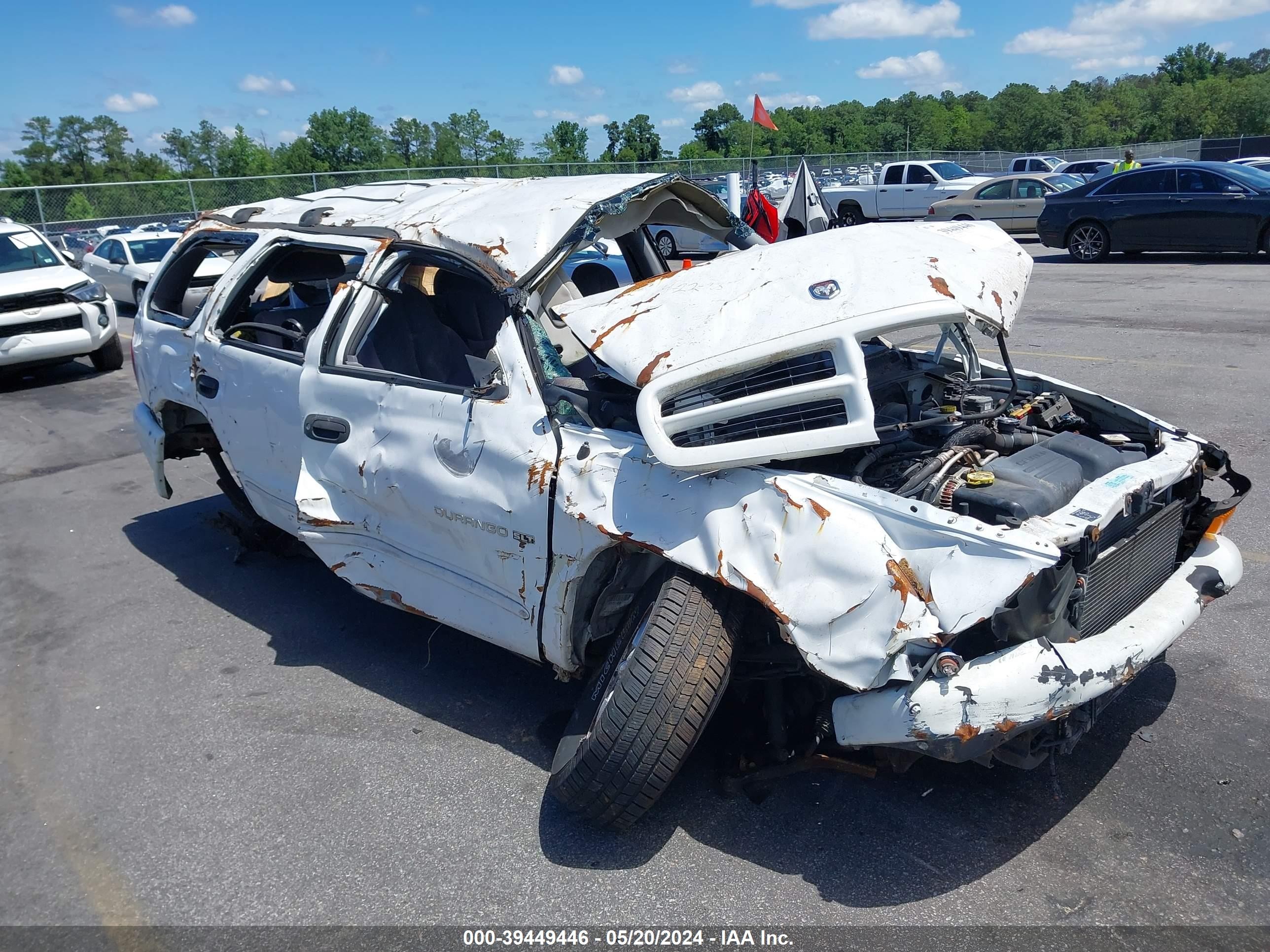 DODGE DURANGO 2000 1b4hs28z8yf194827