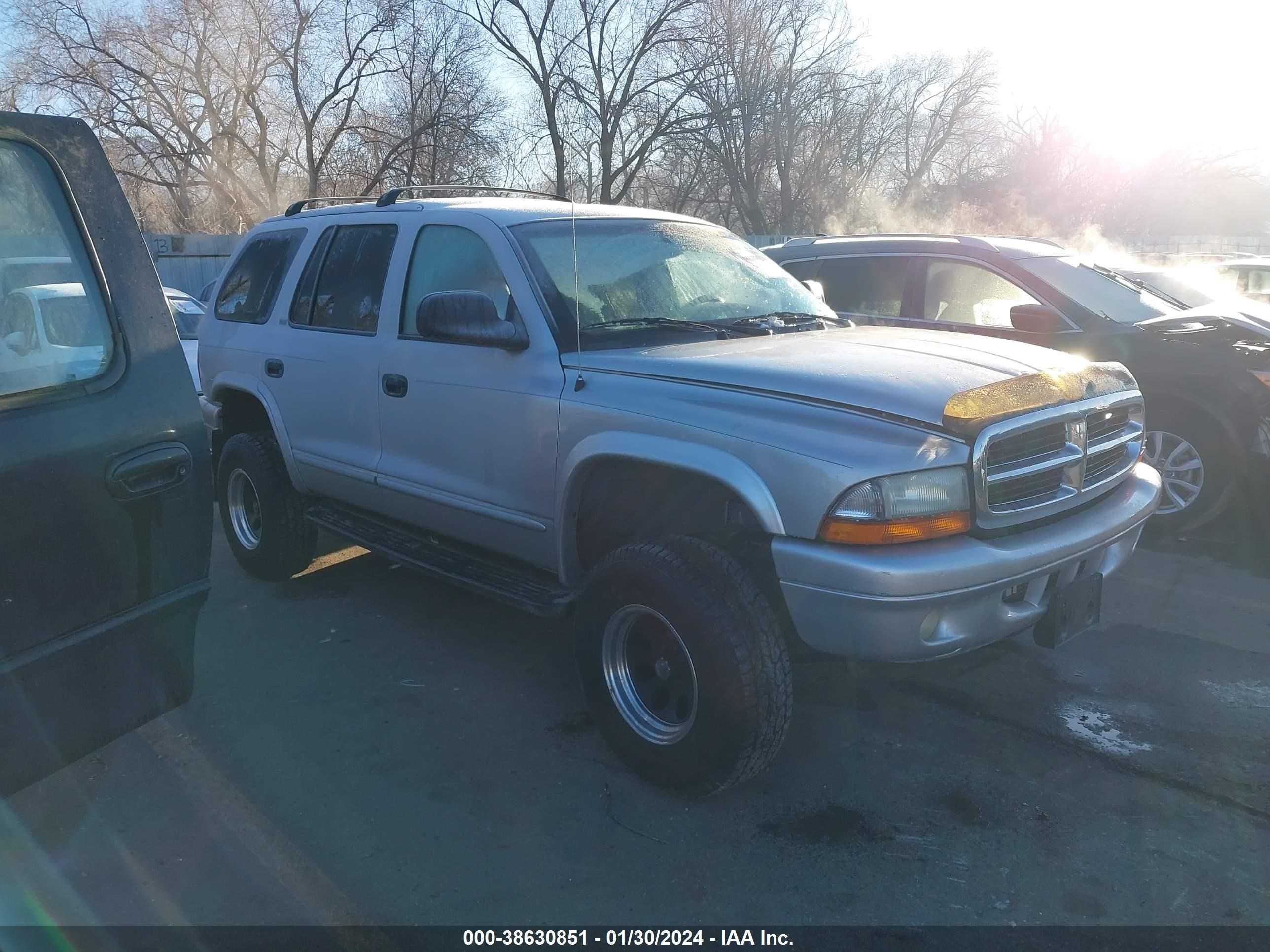 DODGE DURANGO 2002 1b4hs48n32f117332