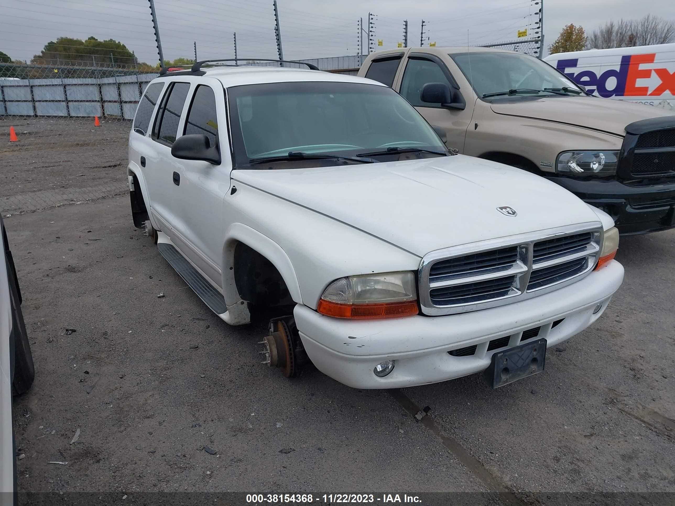 DODGE DURANGO 2002 1b4hs58nx2f199484