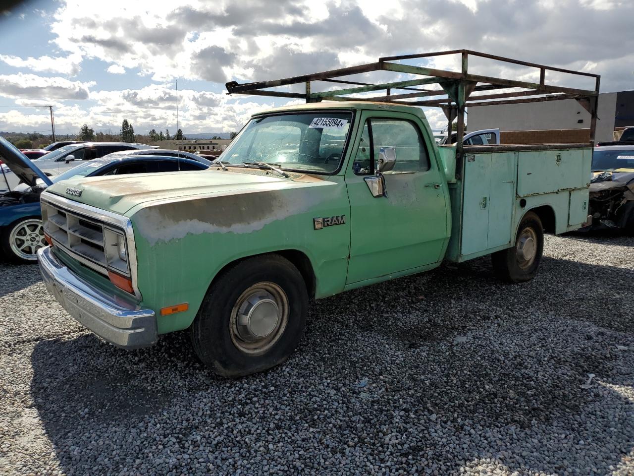 DODGE D150 1989 1b6ke26z8ks126095