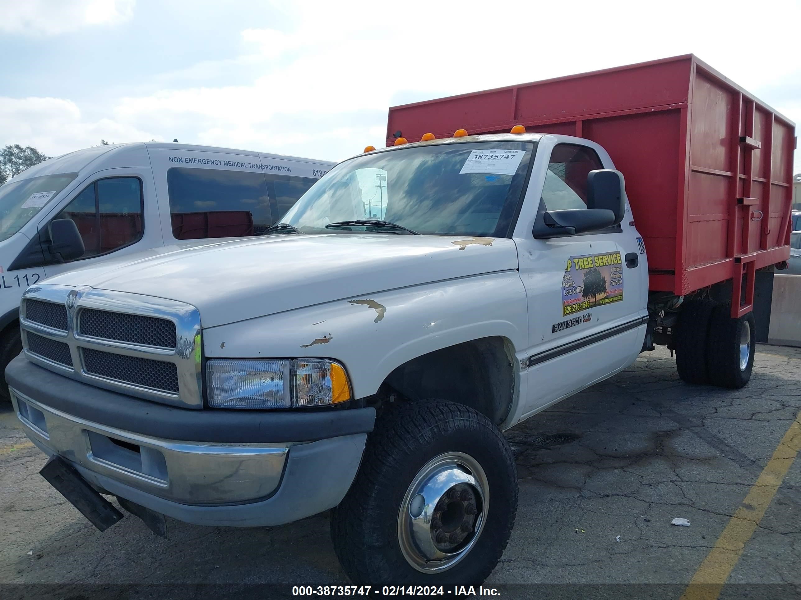 DODGE RAM 1995 1b6mc36w8ss279800