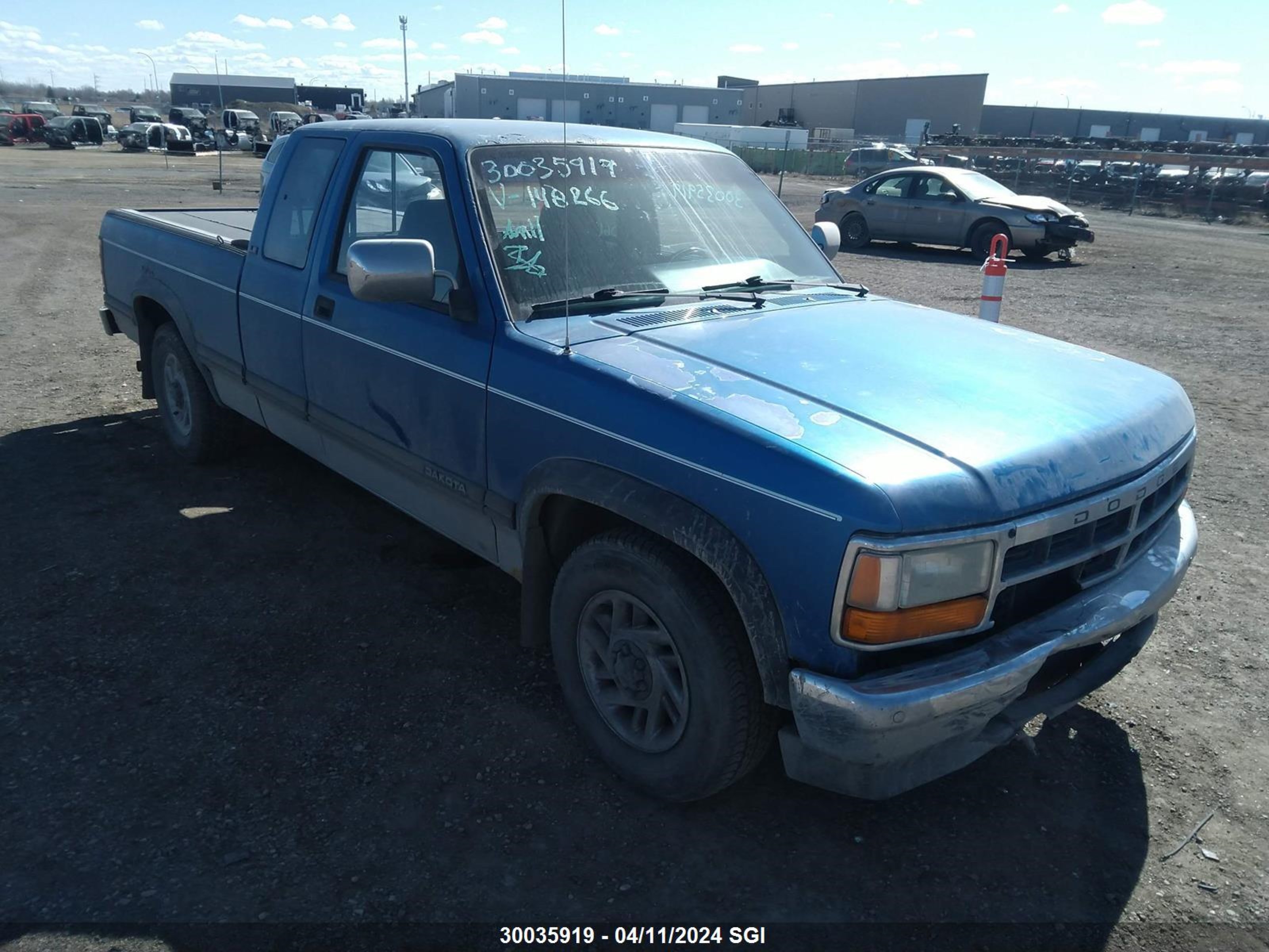 DODGE DAKOTA 1993 1b7fl23x2ps148266