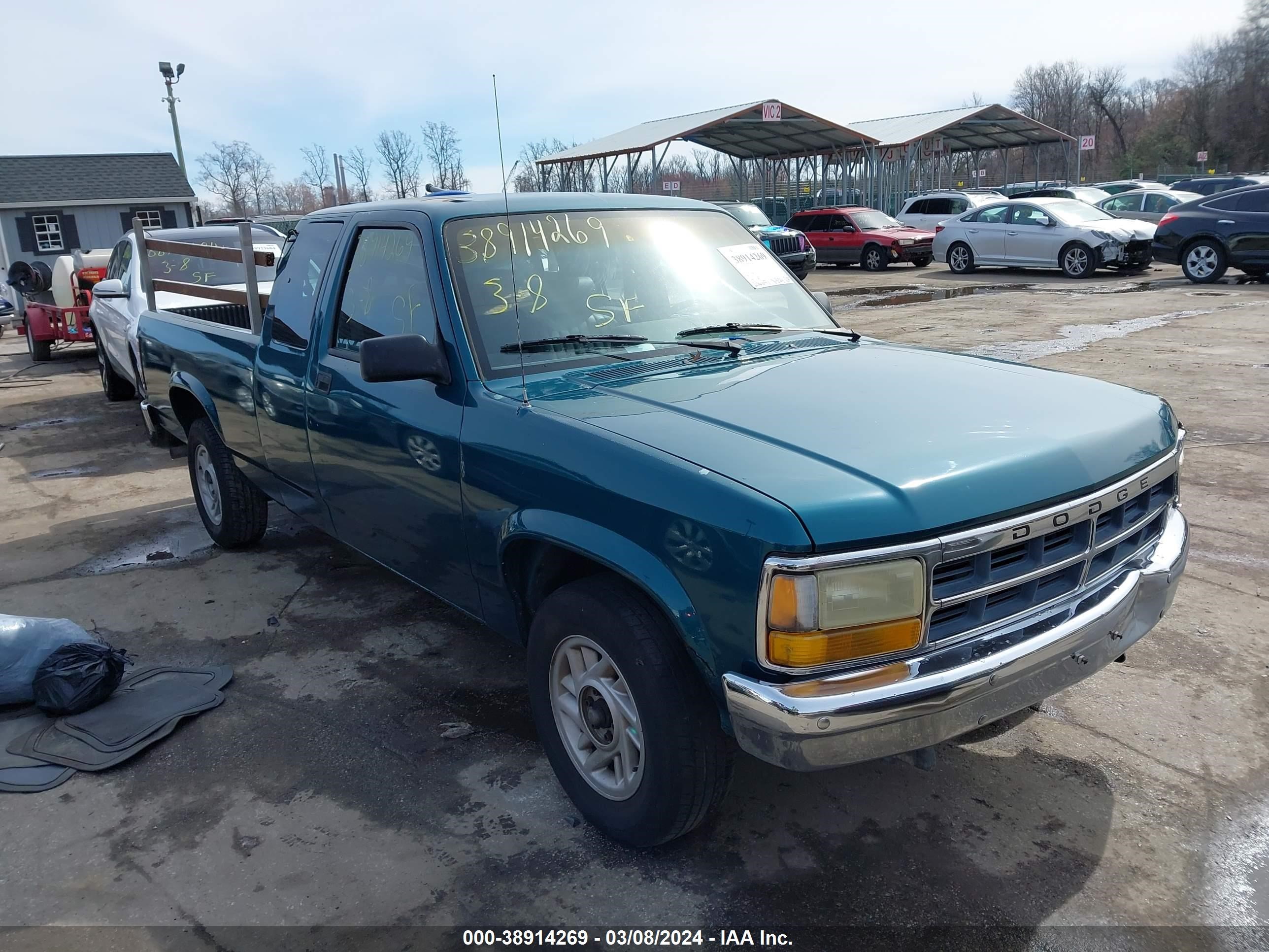 DODGE DAKOTA 1993 1b7fl23x7ps286126