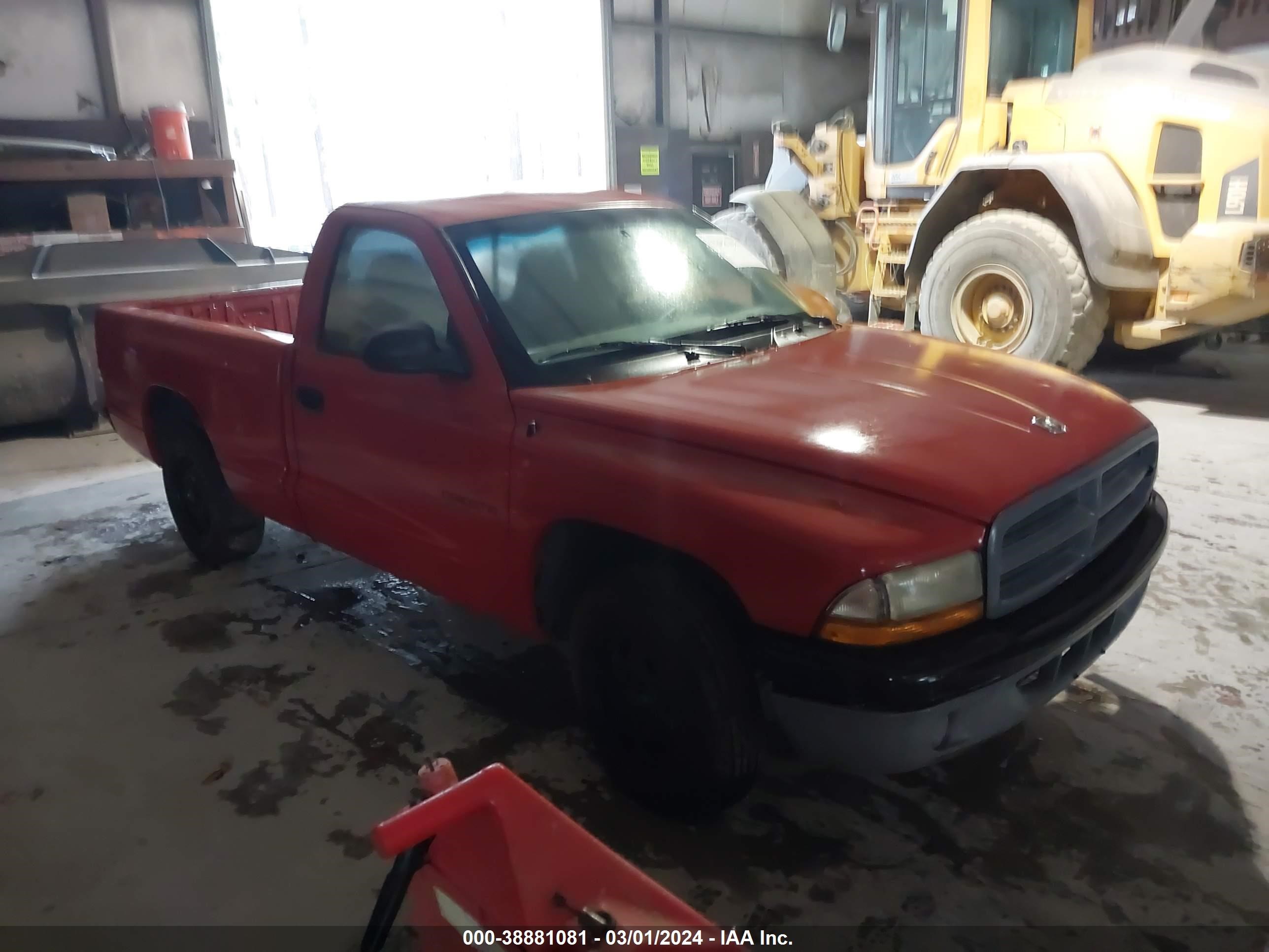 DODGE DAKOTA 2001 1b7fl26p21s254560