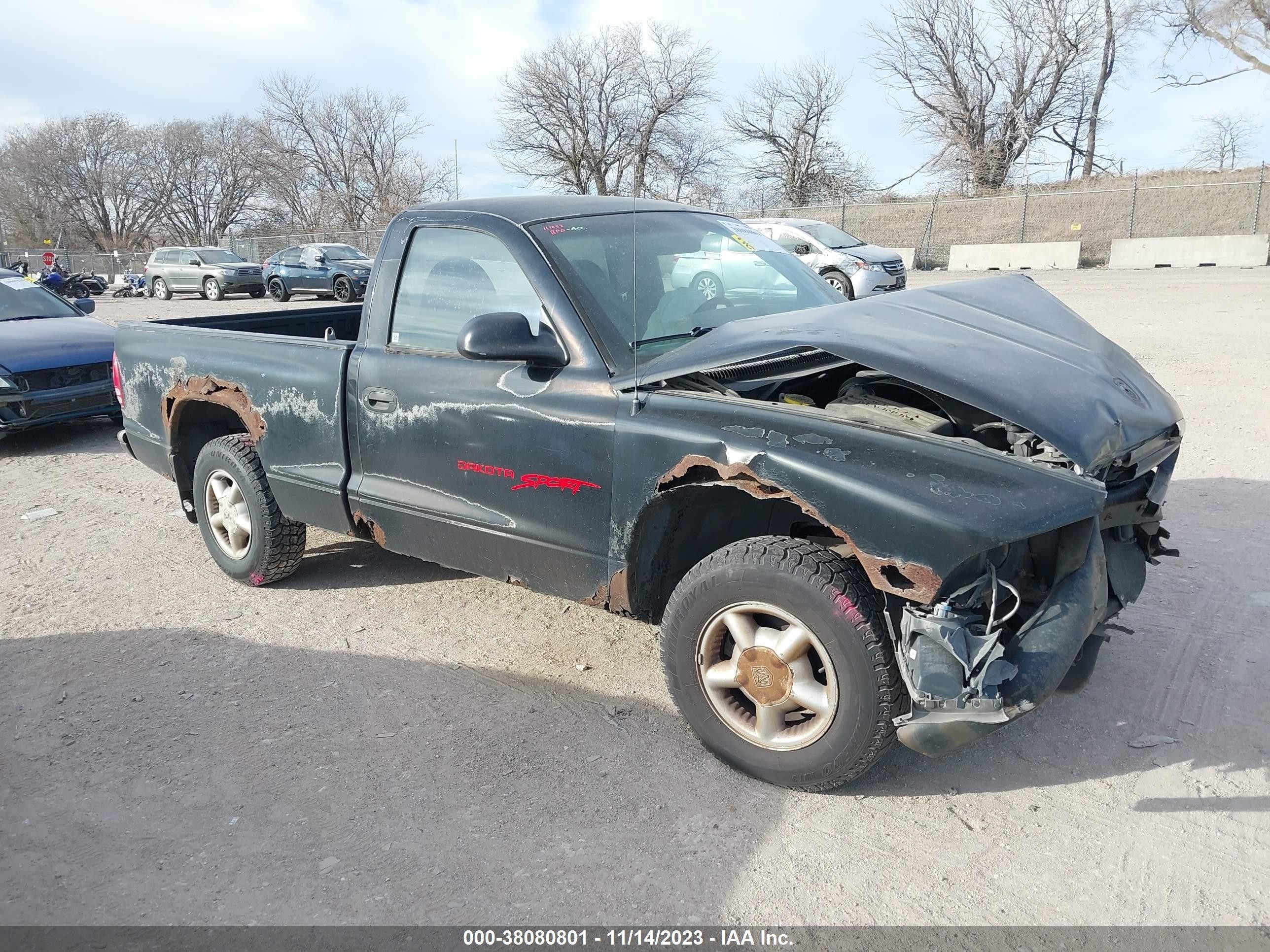 DODGE DAKOTA 1998 1b7fl26x0ws743398