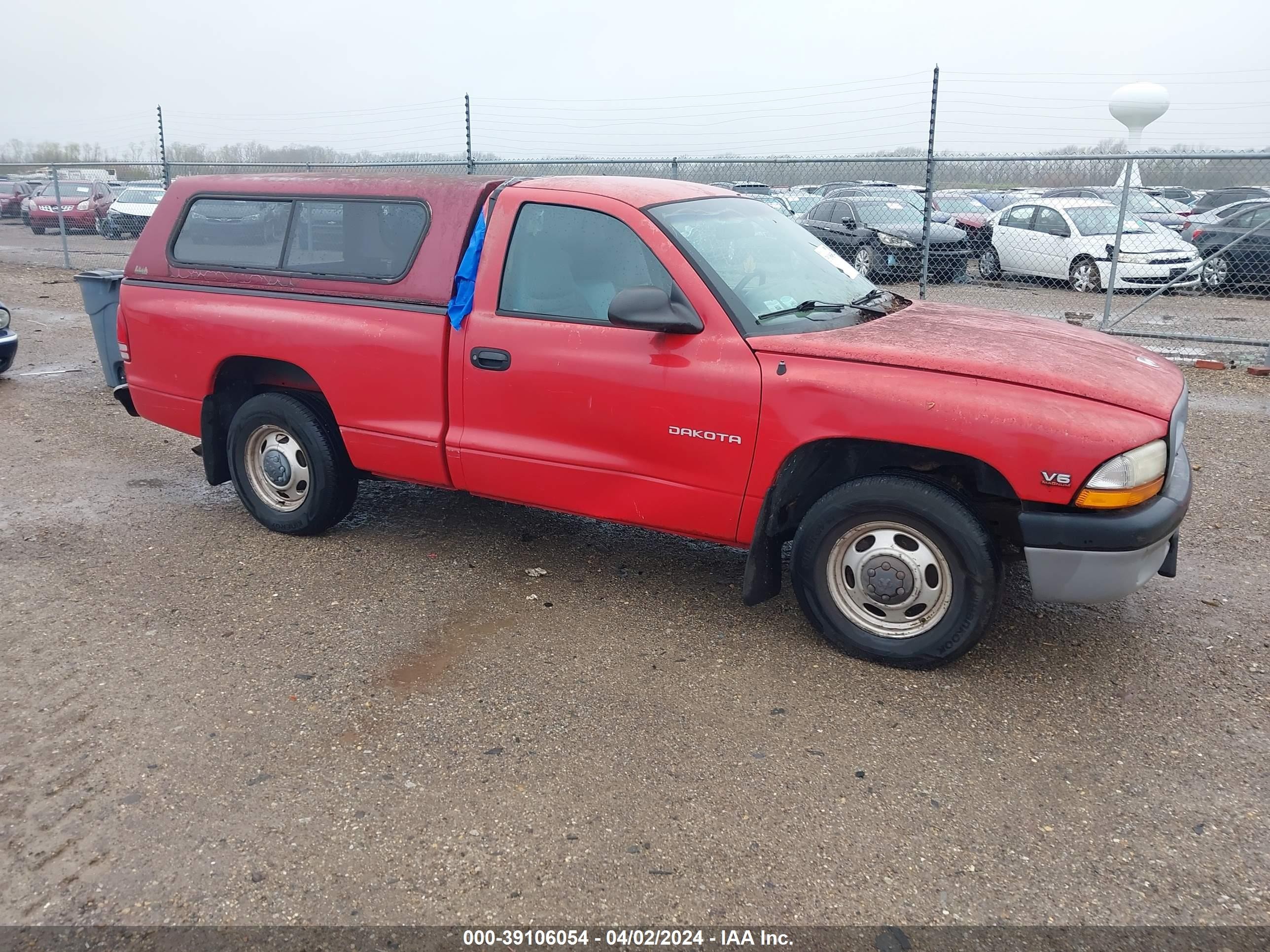 DODGE DAKOTA 1997 1b7fl26x1vs309652