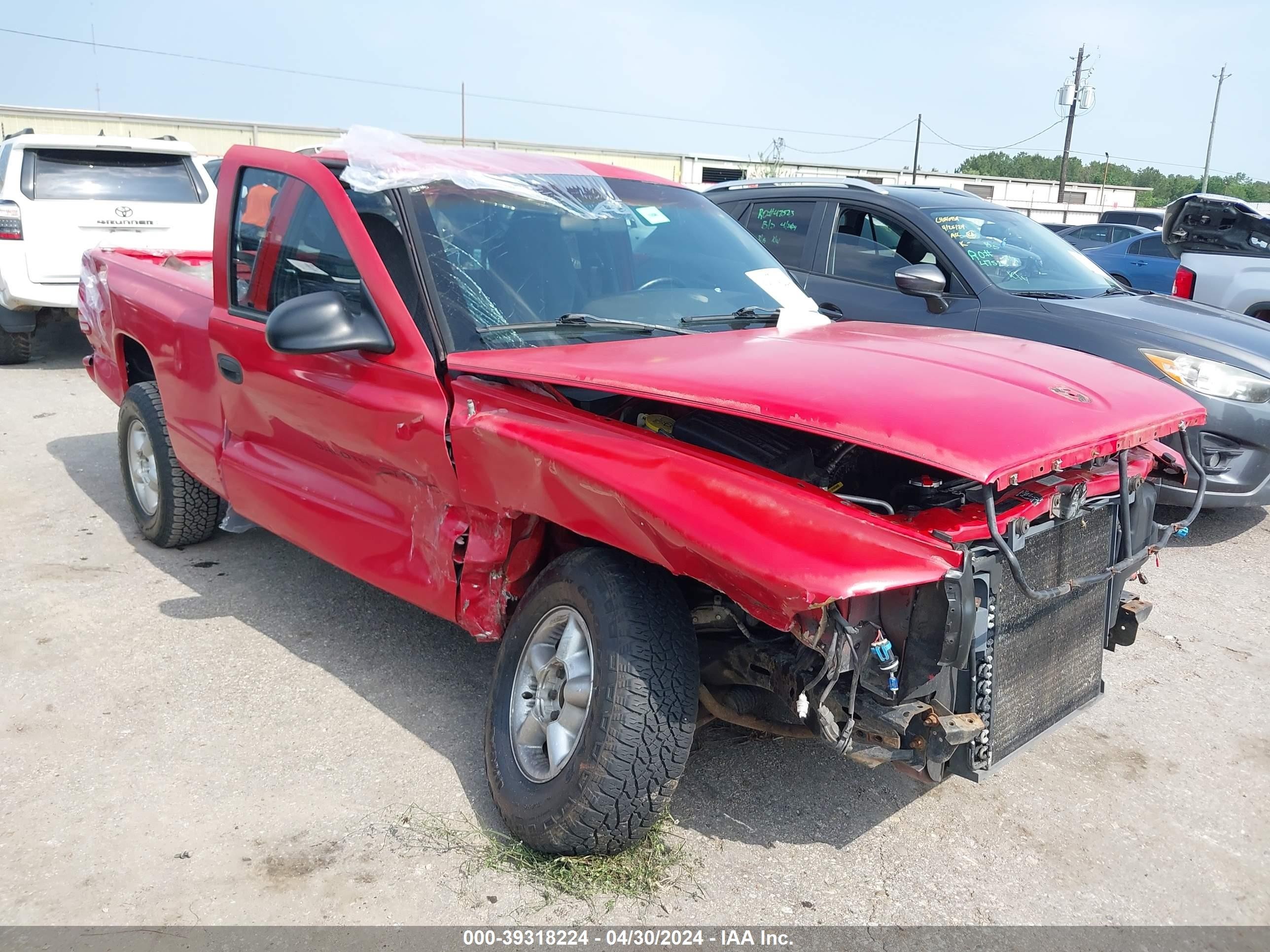 DODGE DAKOTA 1998 1b7fl26x3ws505660