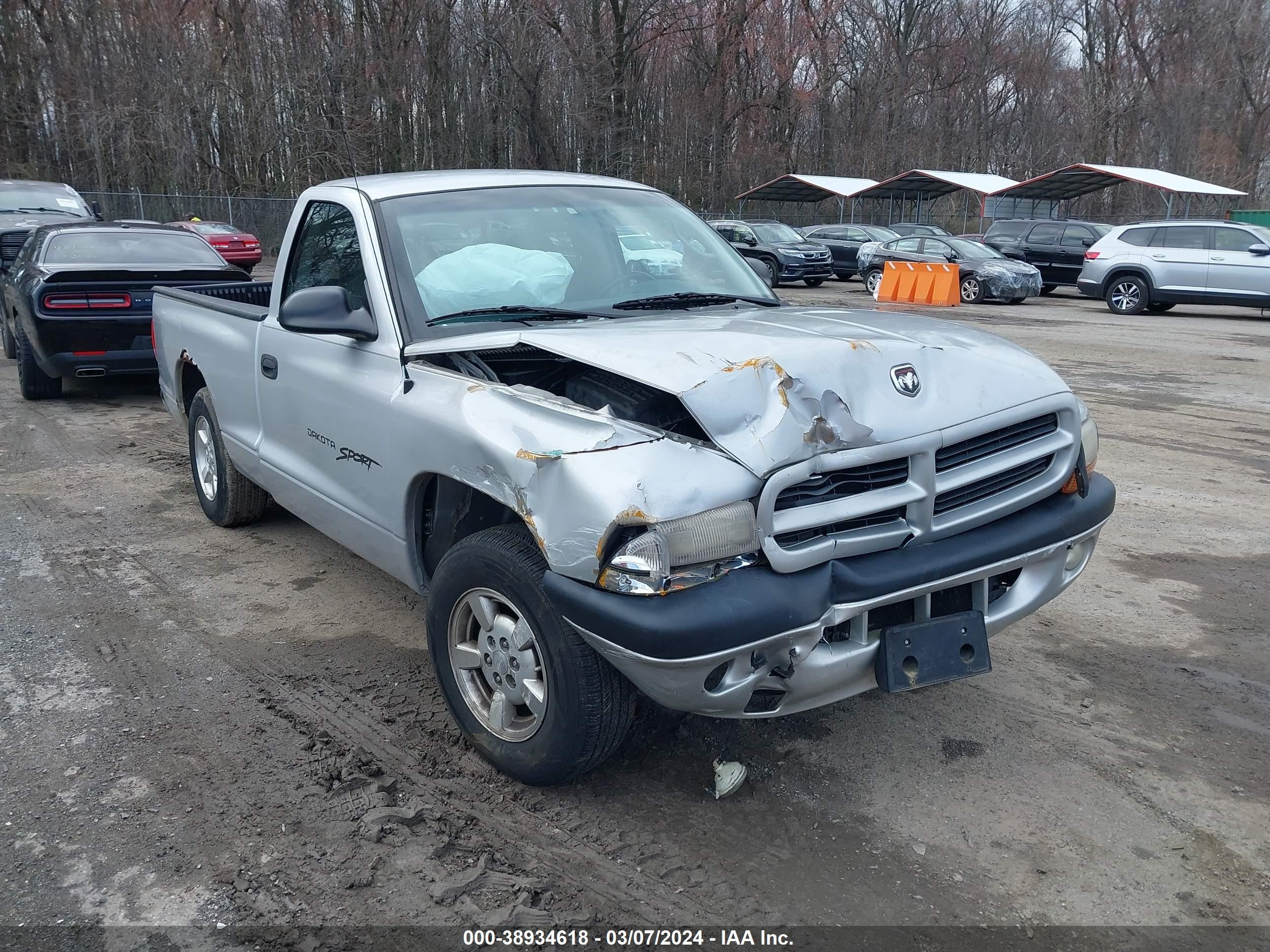 DODGE DAKOTA 2001 1b7fl26x41s115241