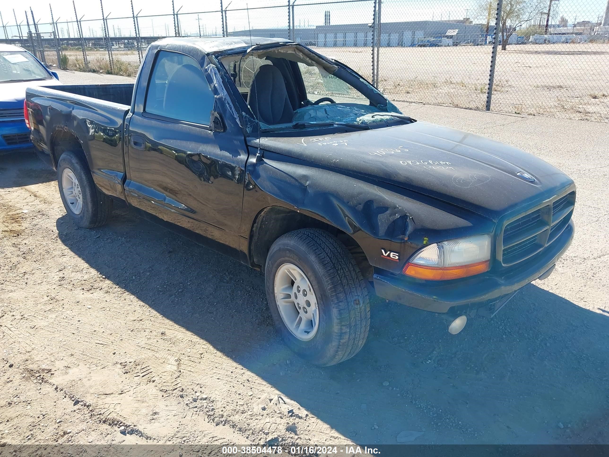 DODGE DAKOTA 1997 1b7fl26x4vs287534