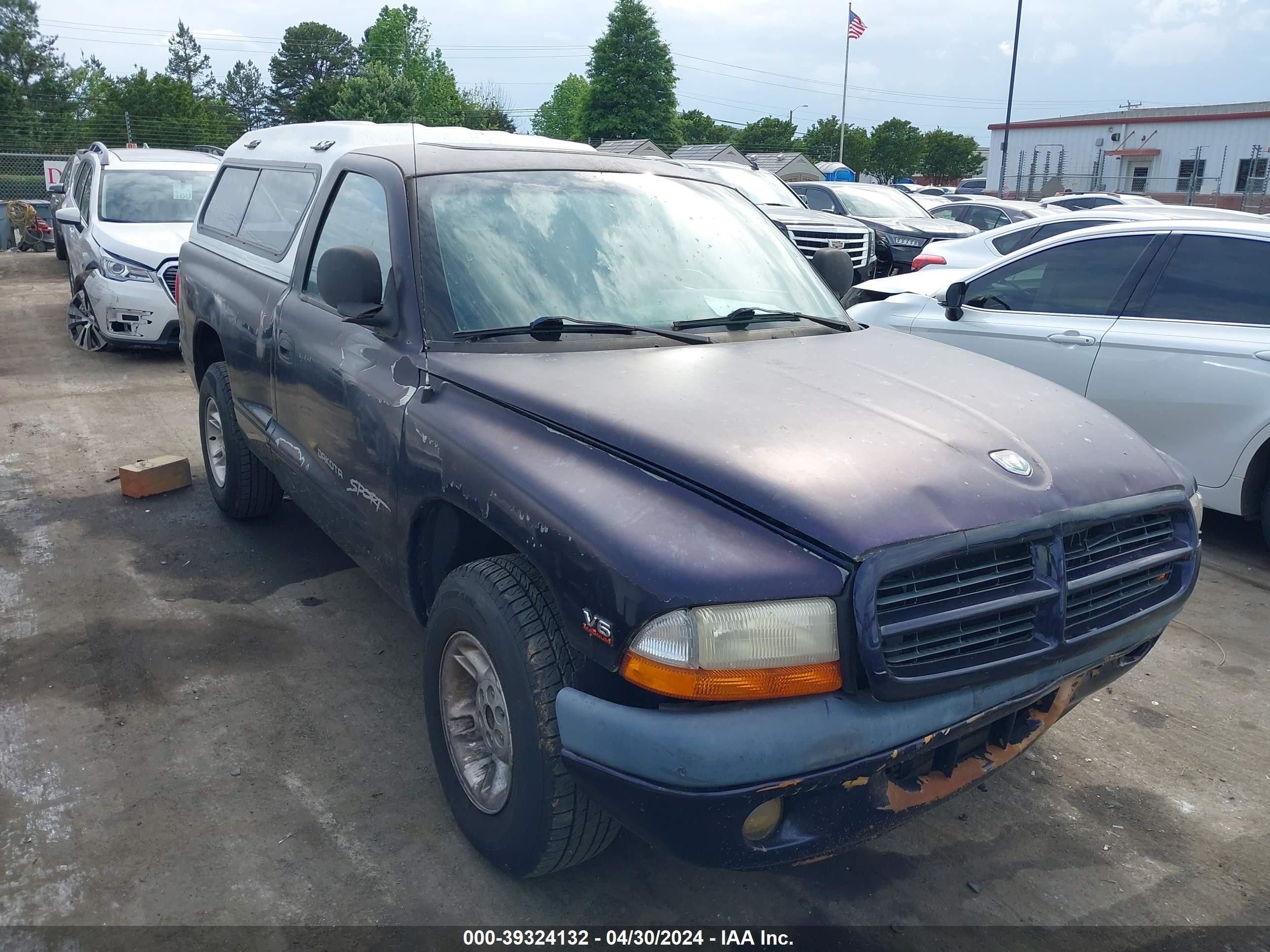 DODGE DAKOTA 1998 1b7fl26x4ws656118