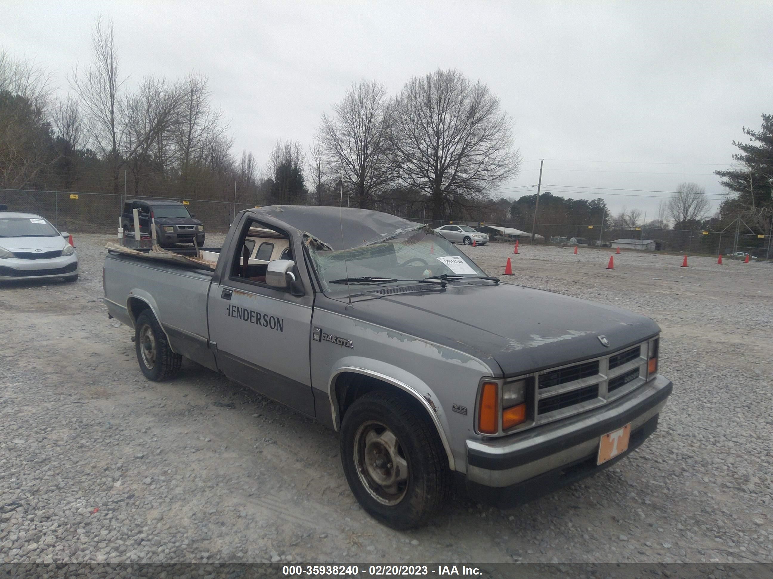 DODGE DAKOTA 1989 1b7fl26x5ks012007