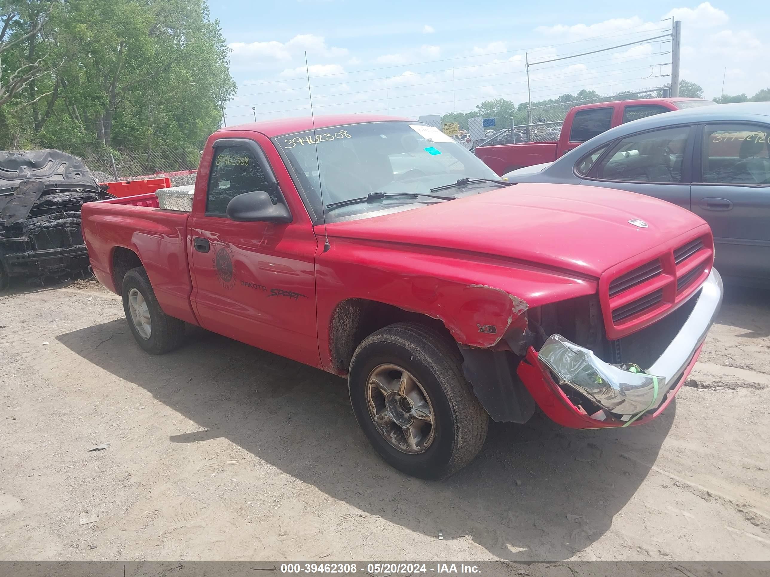 DODGE DAKOTA 1997 1b7fl26x9vs113278