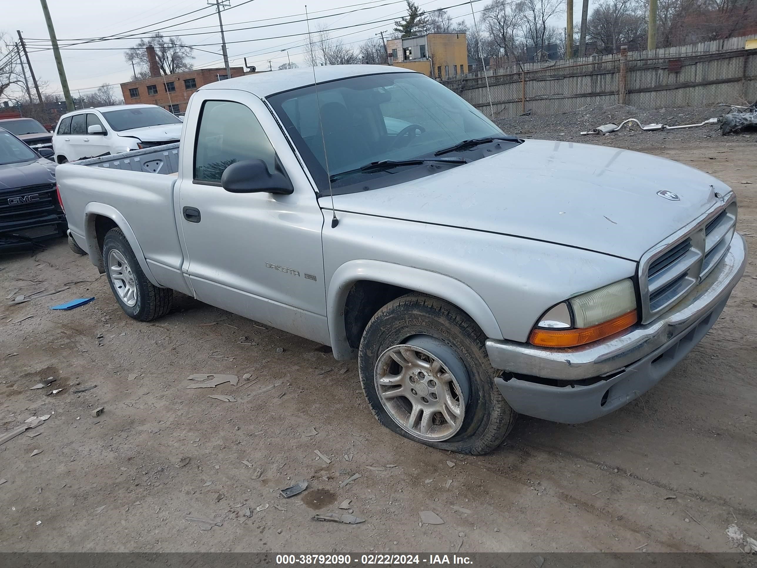 DODGE DAKOTA 2002 1b7fl46x52s588806