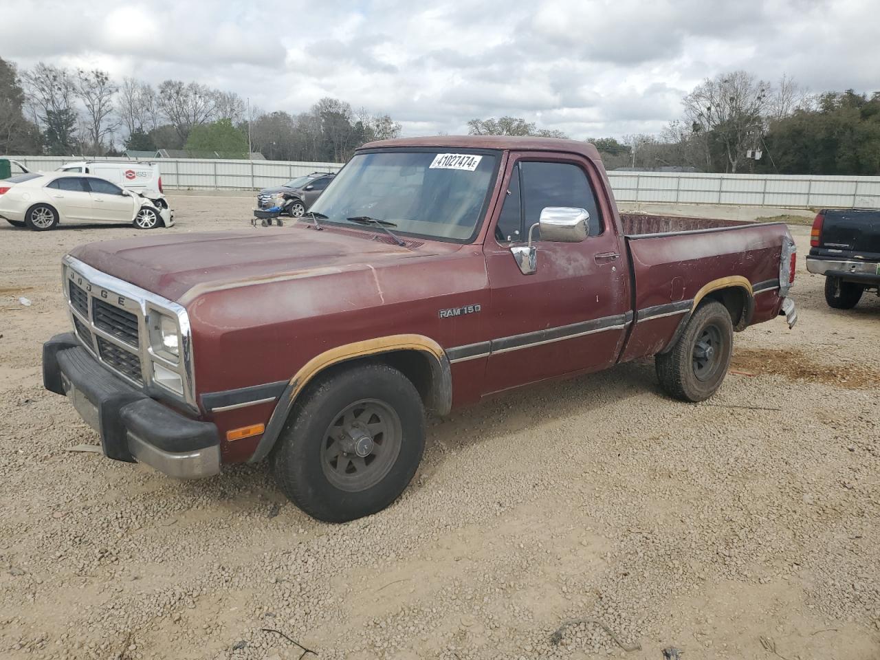 DODGE D150 1993 1b7ge16y4ps100104