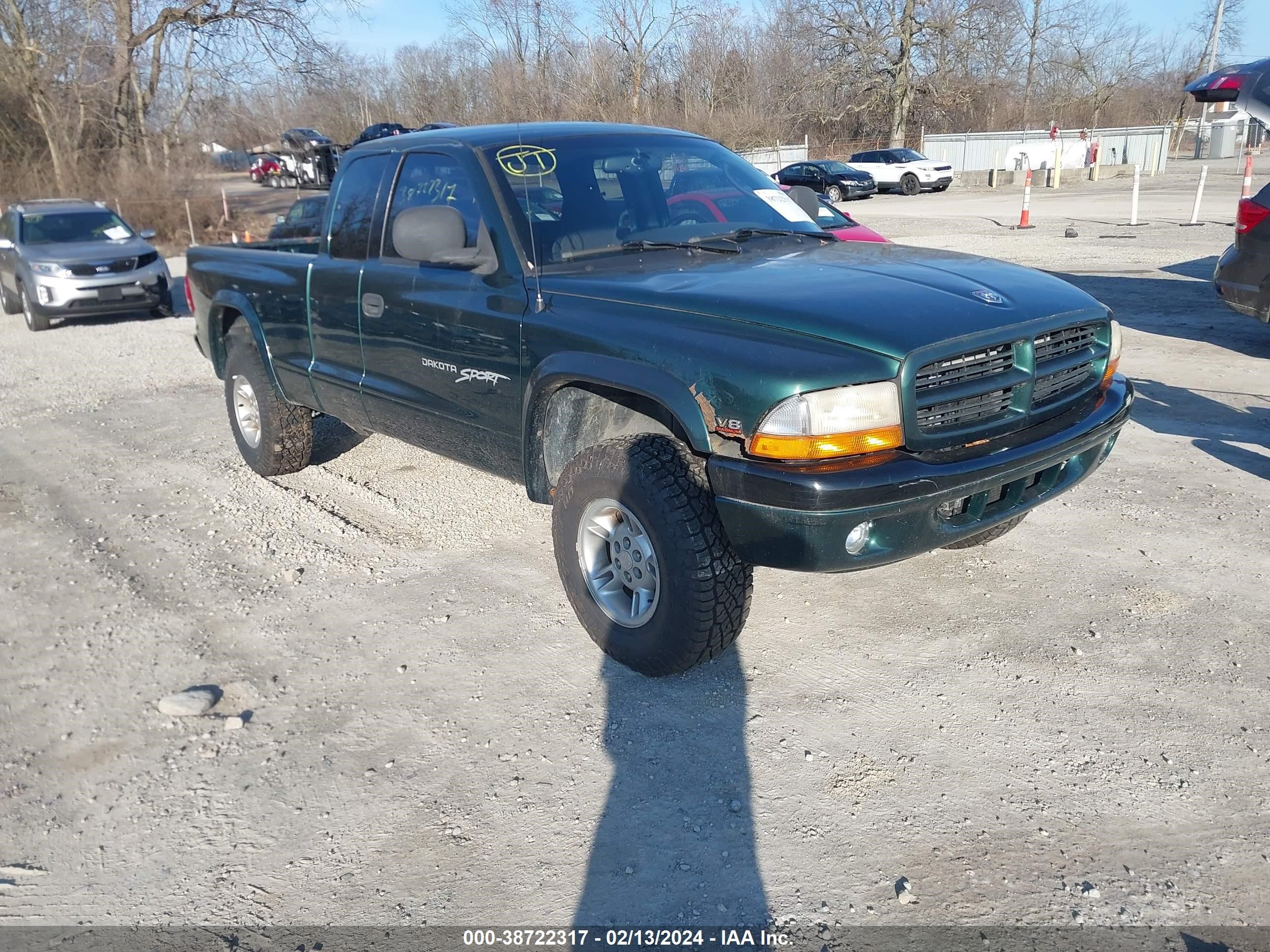 DODGE DAKOTA 2000 1b7gg22n9ys611546