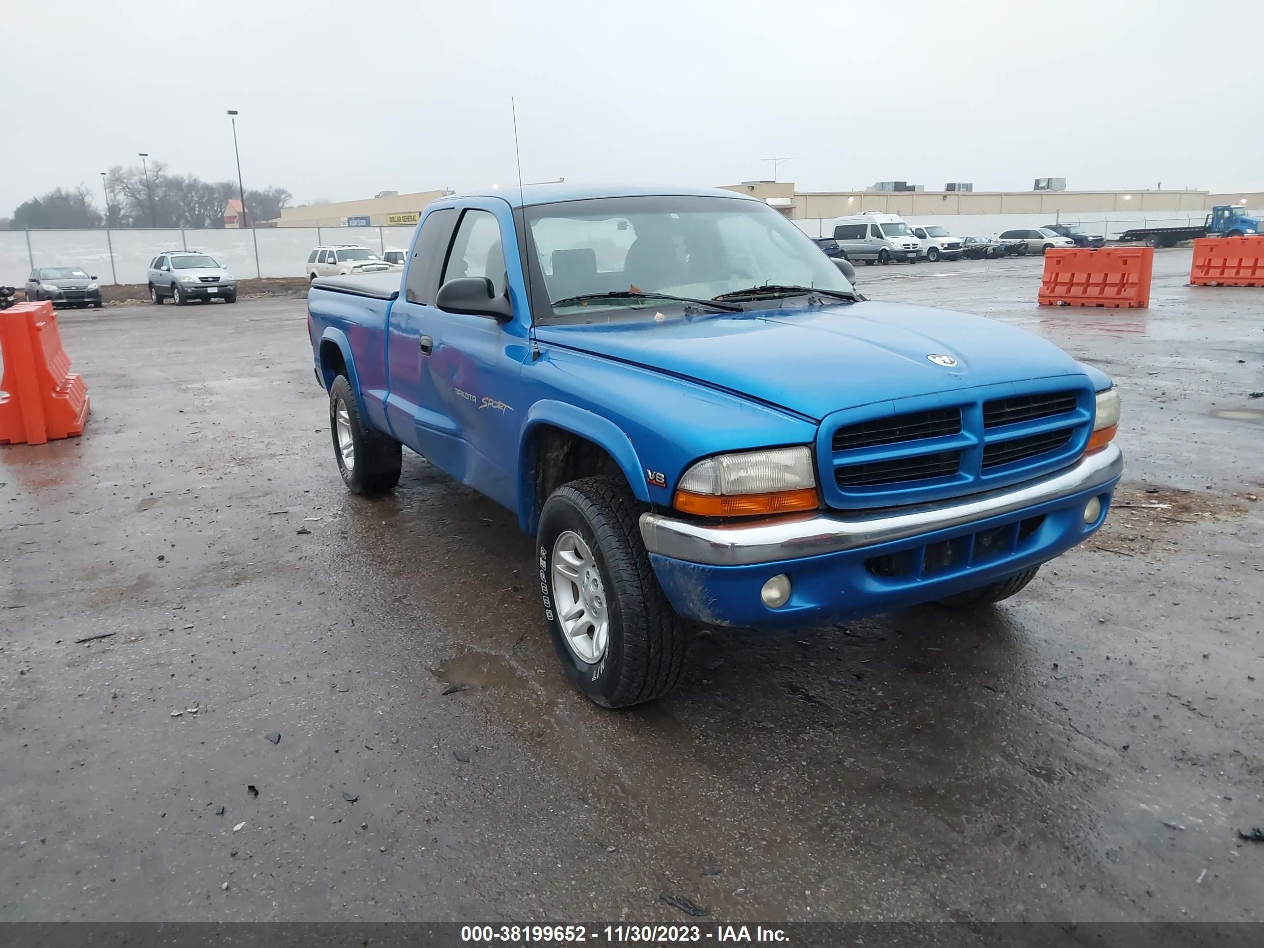 DODGE DAKOTA 2000 1b7gg22n9ys733310