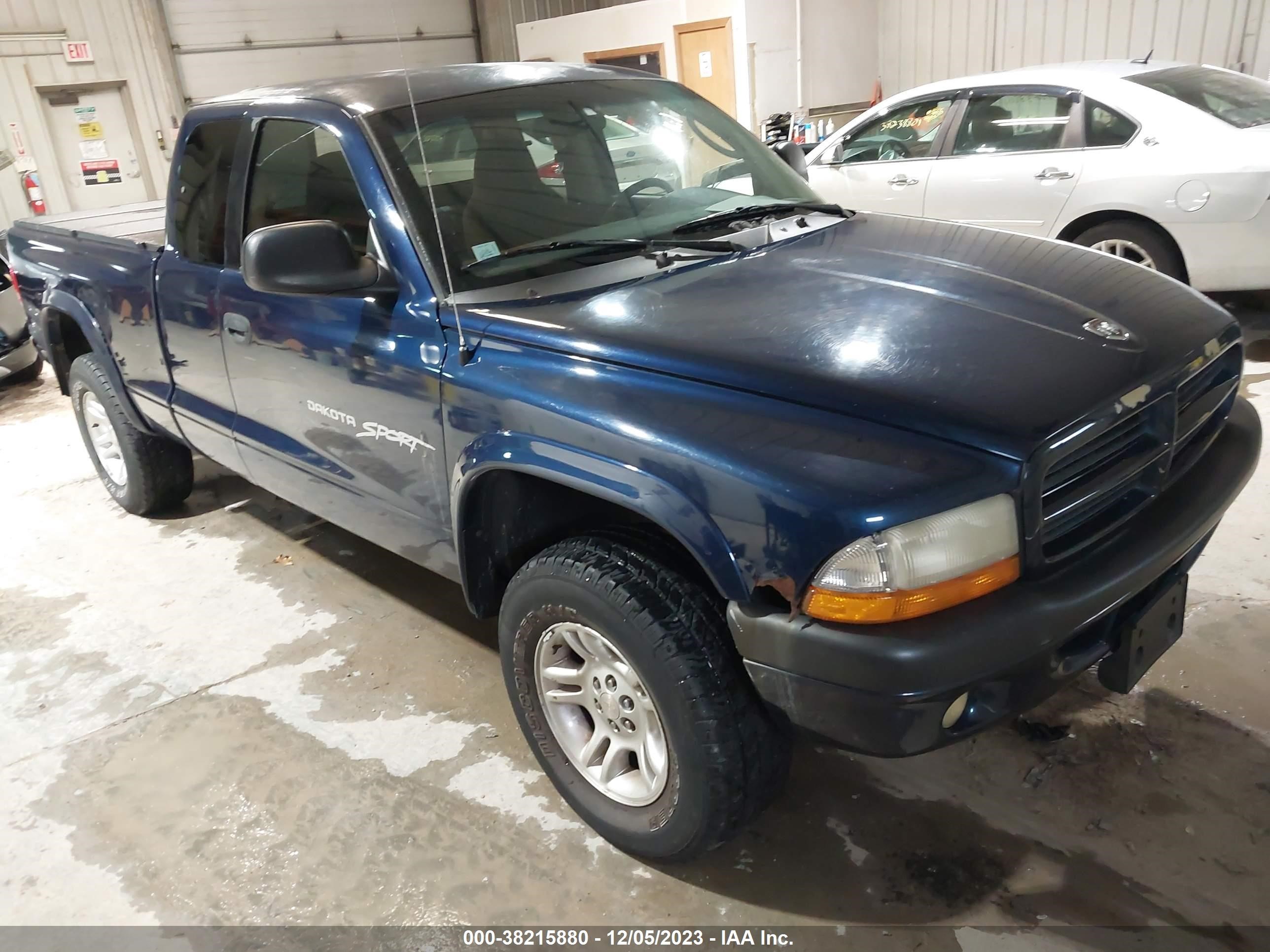 DODGE DAKOTA 2001 1b7gg22x01s253597