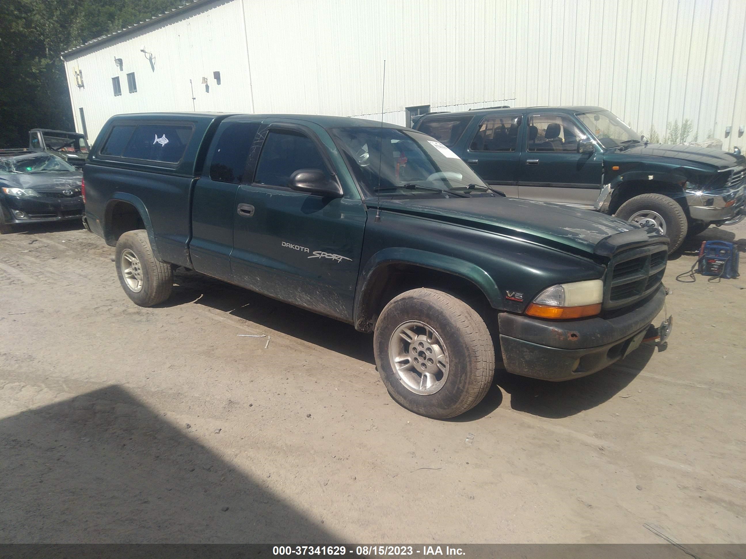 DODGE DAKOTA 2000 1b7gg22x2ys551207