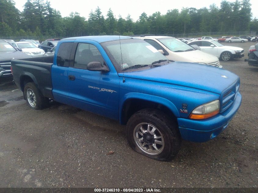 DODGE DAKOTA 2000 1b7gg22x6ys560329