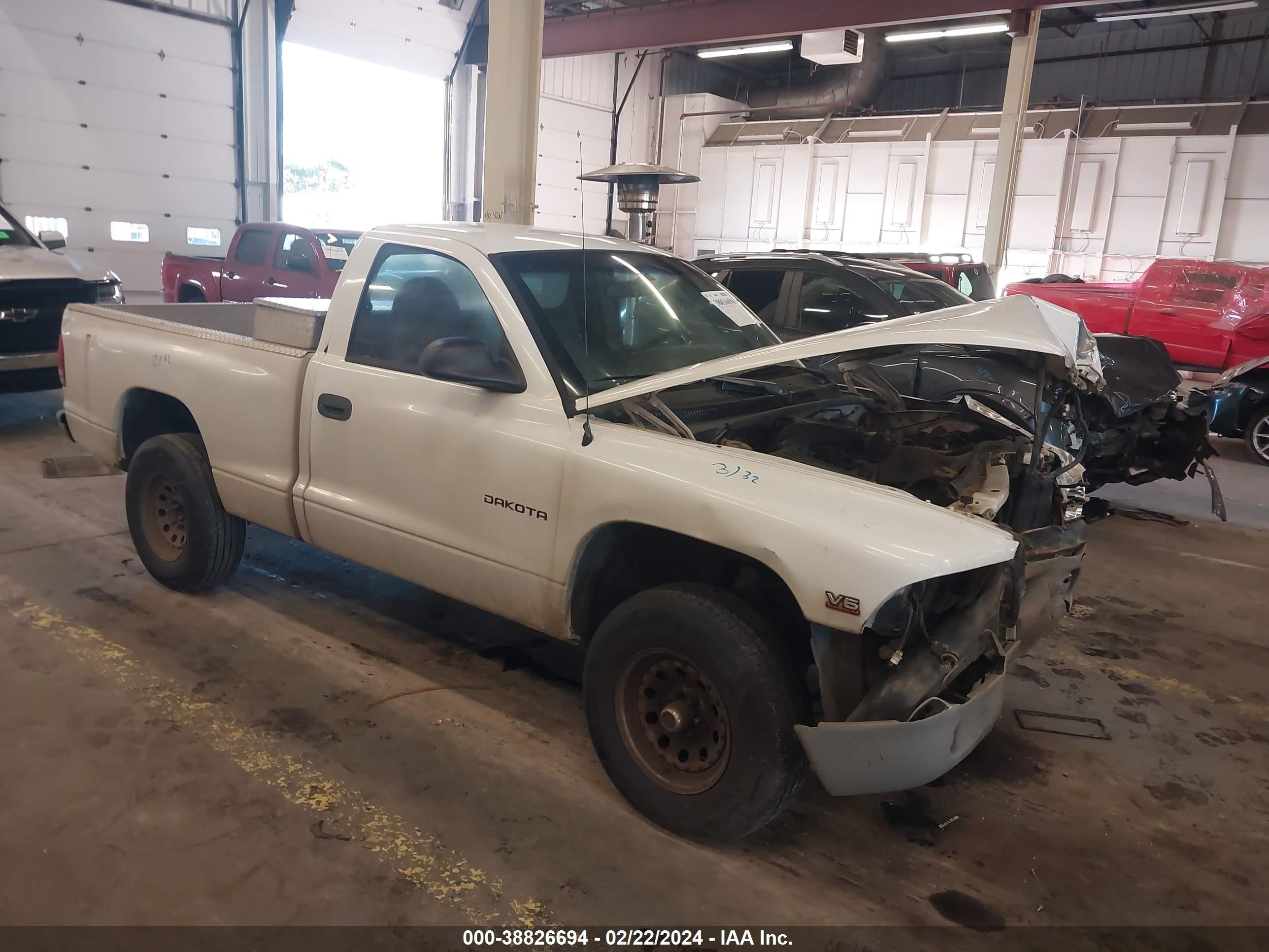 DODGE DAKOTA 1997 1b7gg26x3vs240391