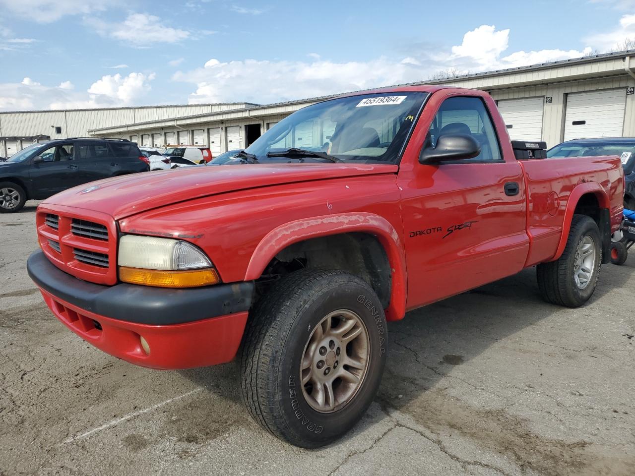 DODGE DAKOTA 2001 1b7gg26xx1s268084