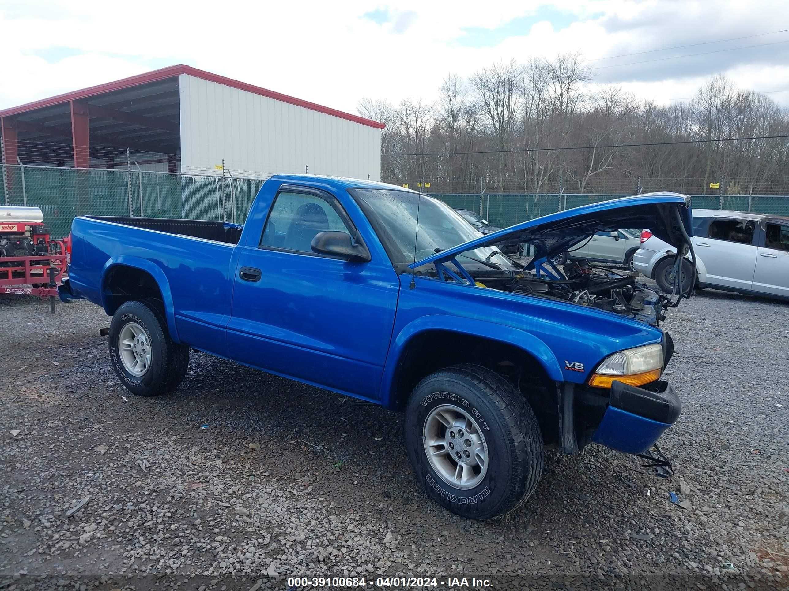 DODGE DAKOTA 1999 1b7gg26y0xs163457