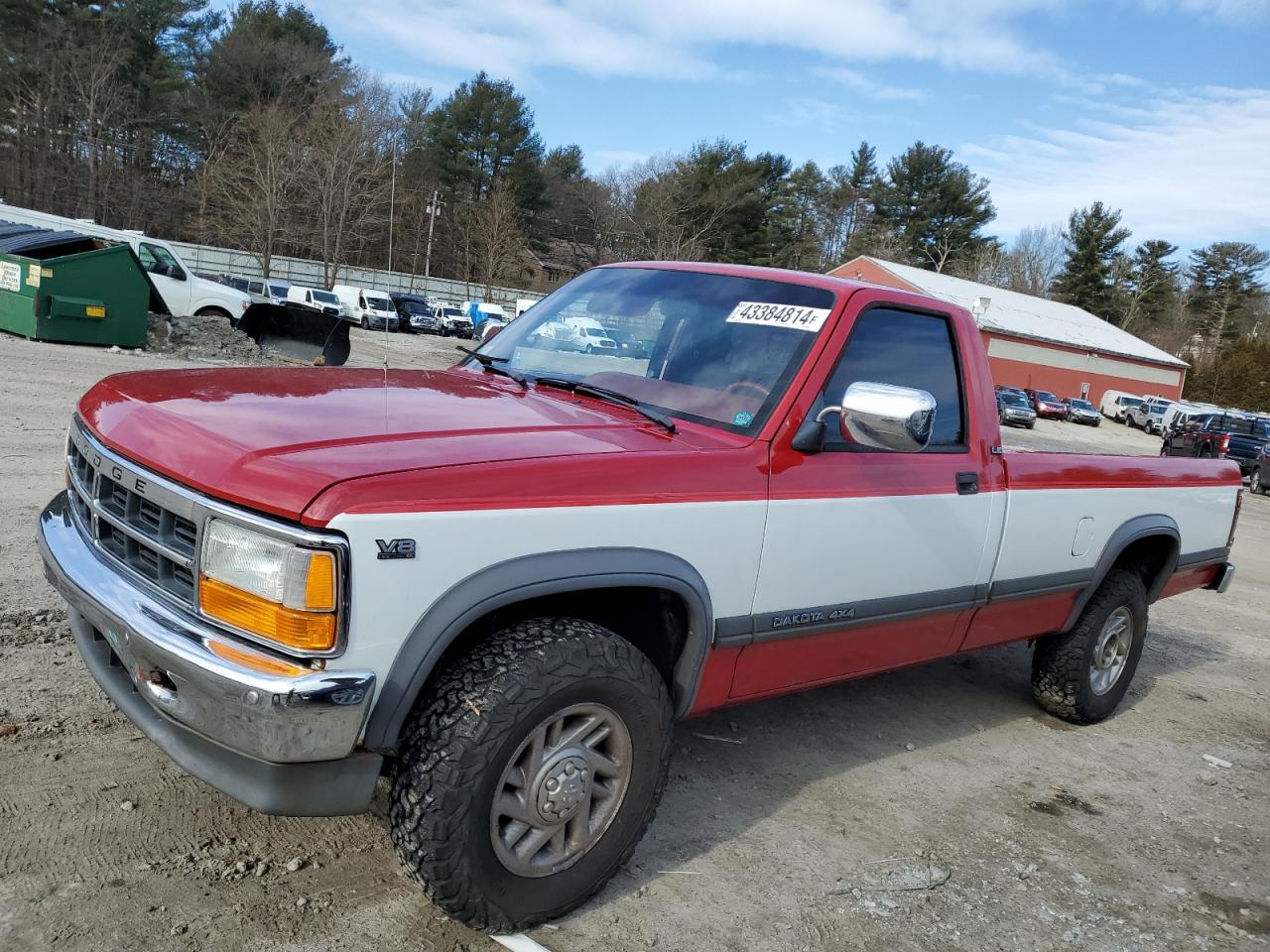 DODGE DAKOTA 1991 1b7gg26y6ms280875