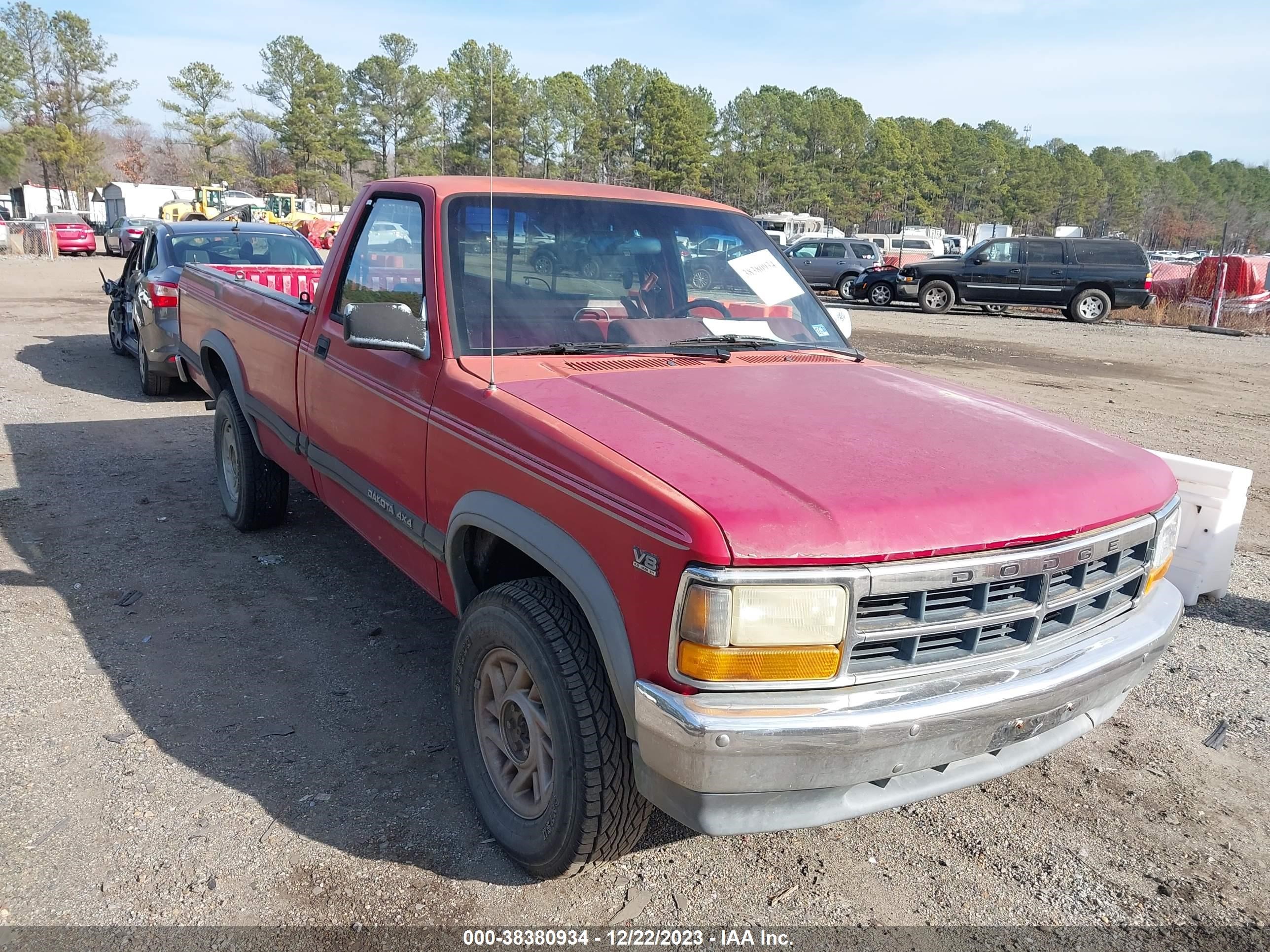 DODGE DAKOTA 1991 1b7gg26yxms369722