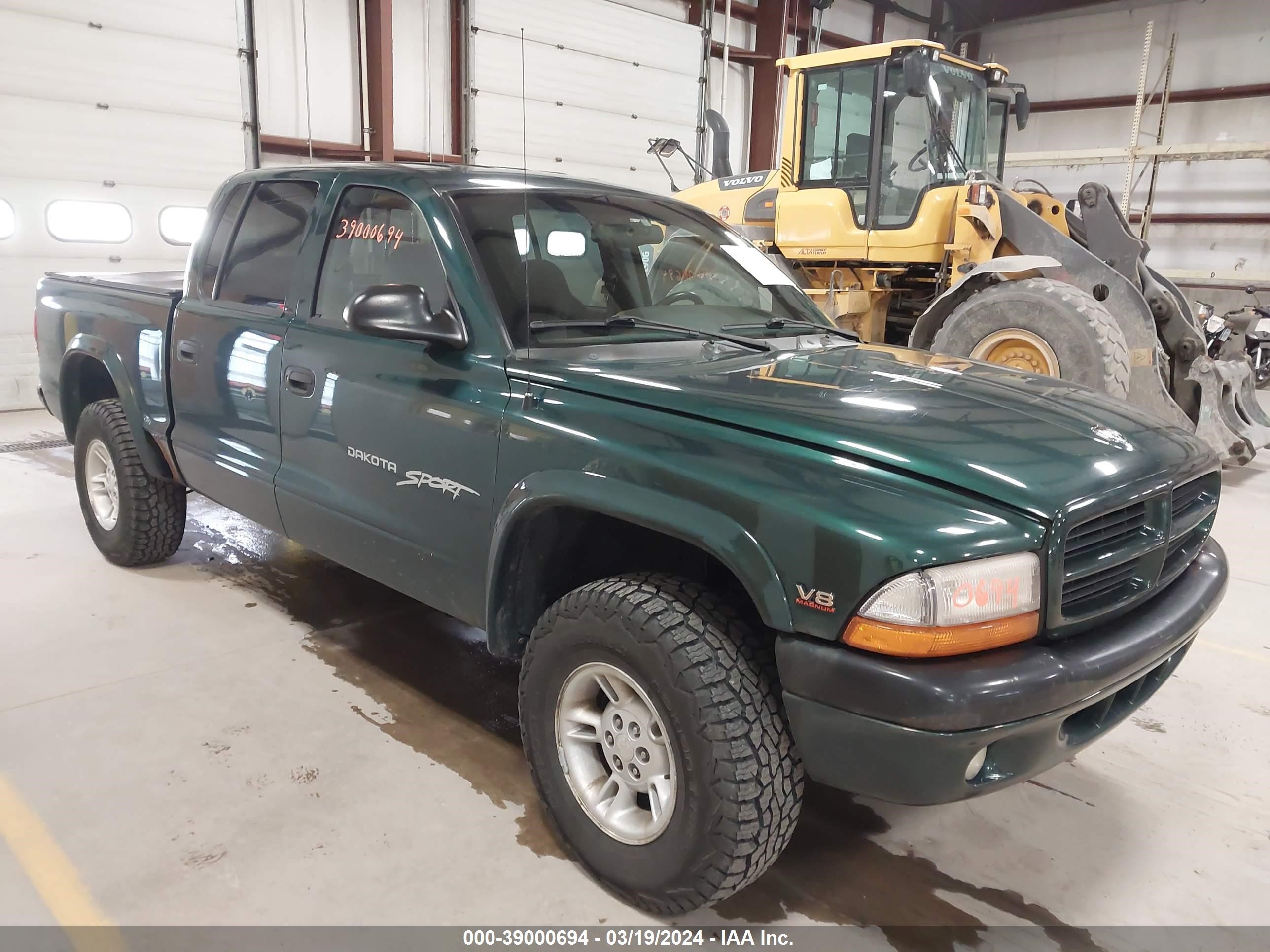 DODGE DAKOTA 2000 1b7gg2an8ys764985