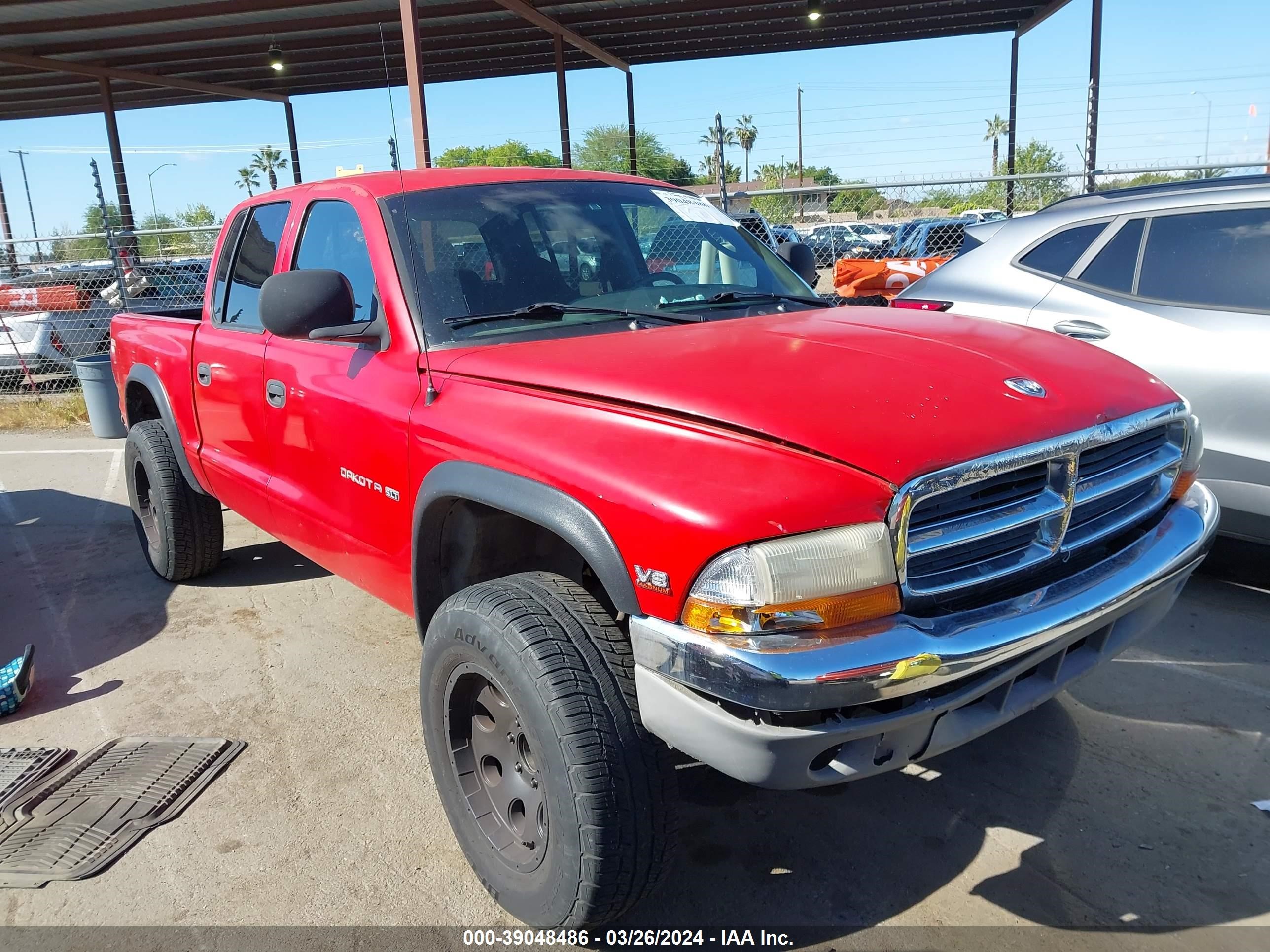 DODGE DAKOTA 2000 1b7gg2an9ys793802