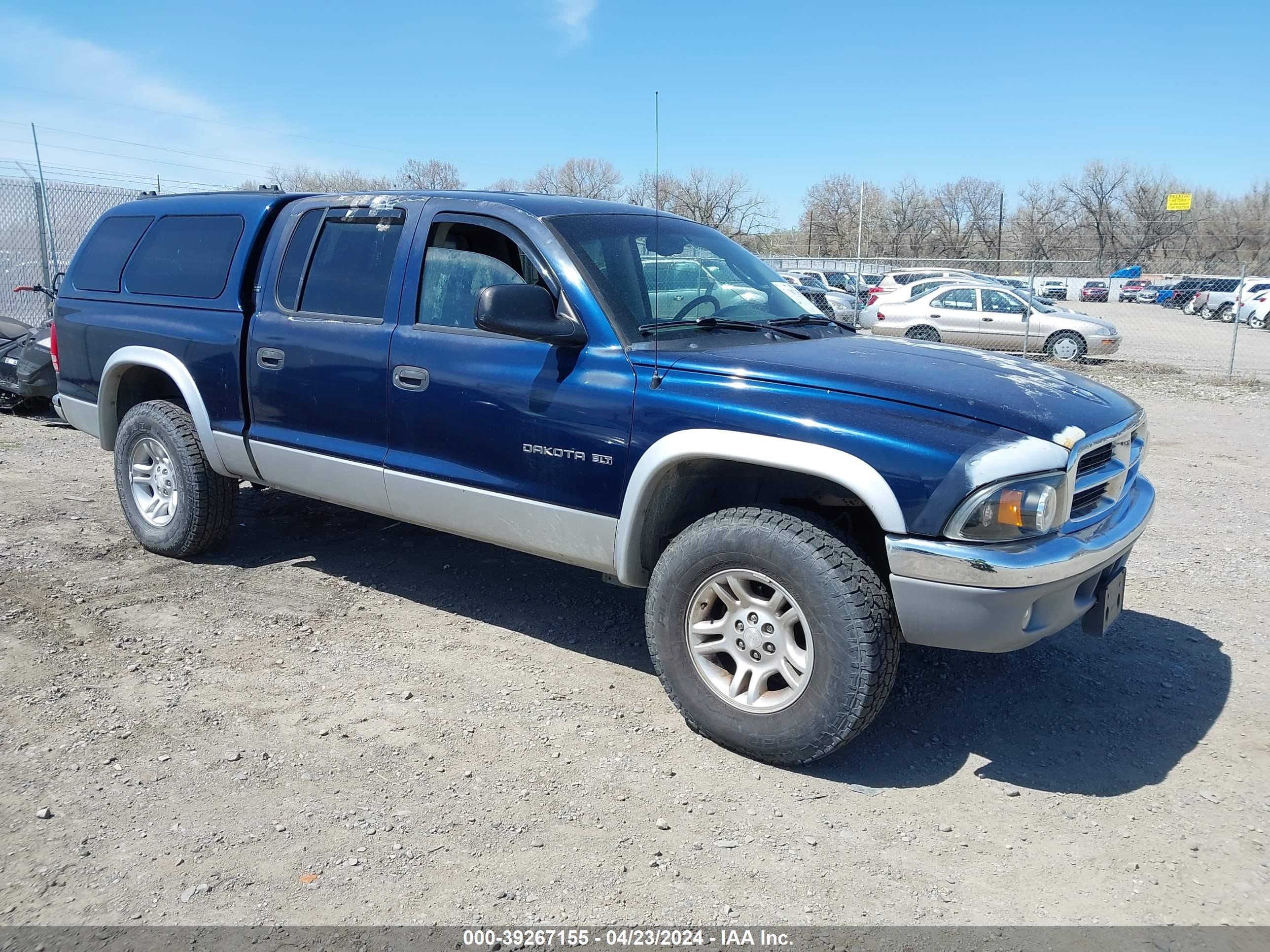 DODGE DAKOTA 2001 1b7gg2az61s124234