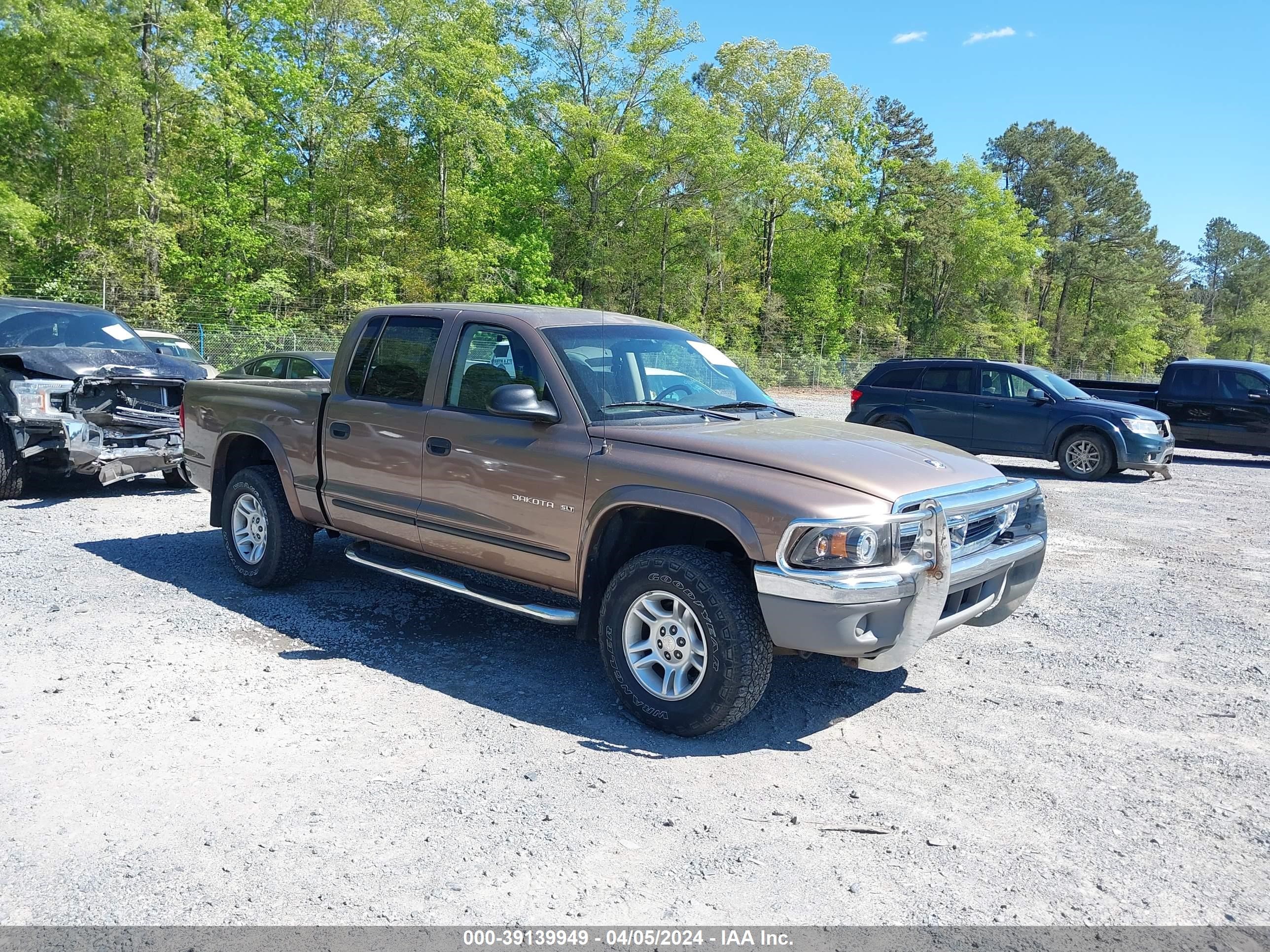 DODGE DAKOTA 2001 1b7gg2az81s150608