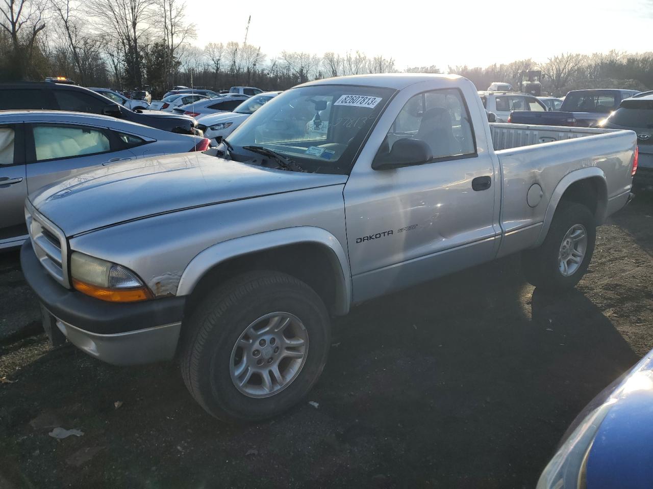 DODGE DAKOTA 2002 1b7gg36n02s563569