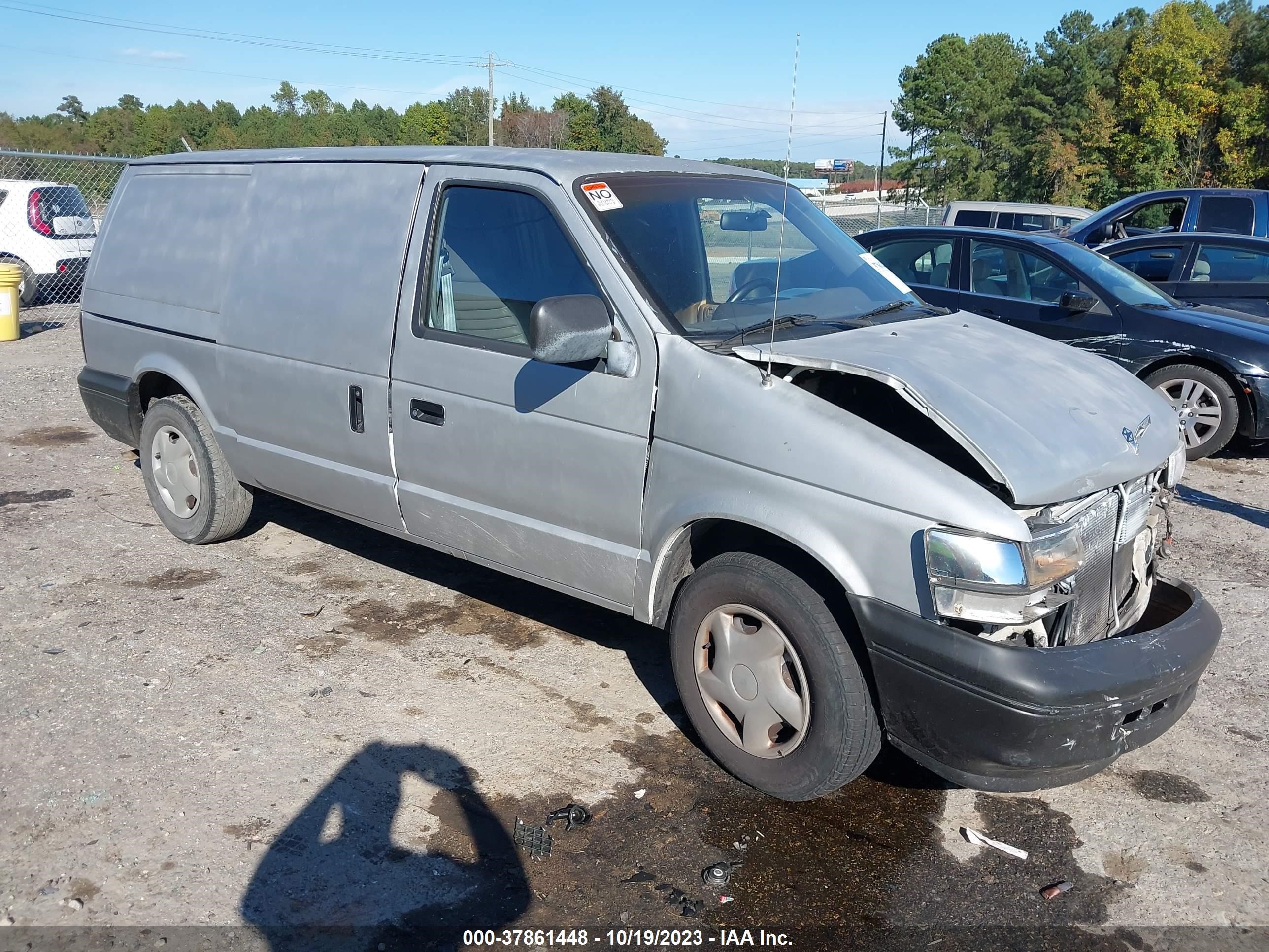 DODGE CARAVAN 1994 1b7gh14r6rx283370