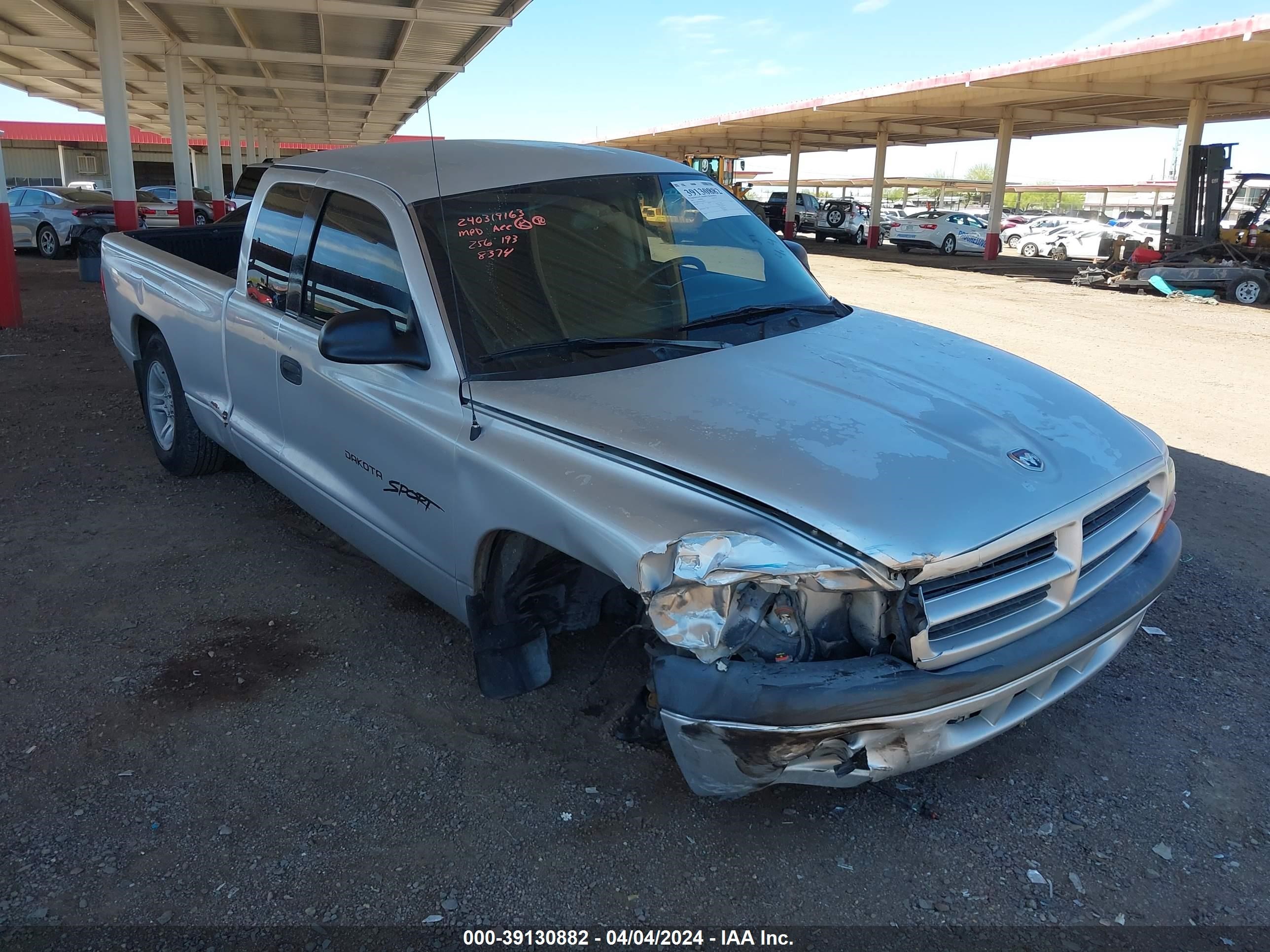 DODGE DAKOTA 2001 1b7gl22n01s148374