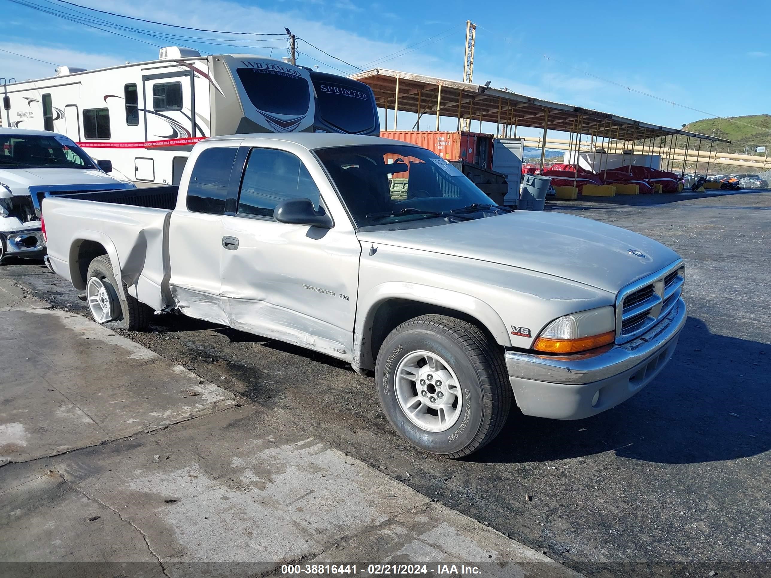 DODGE DAKOTA 2000 1b7gl22n9ys654537