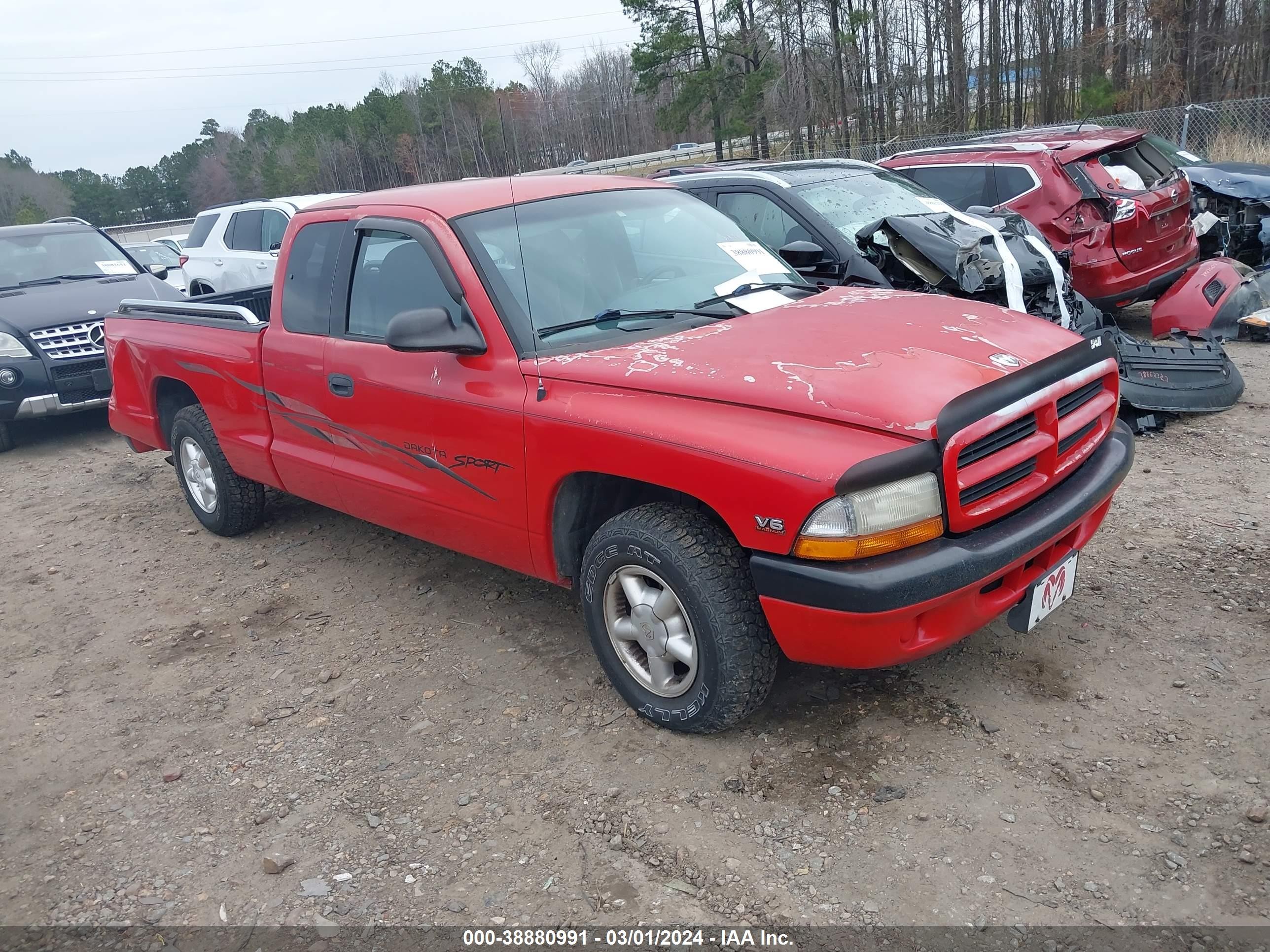 DODGE DAKOTA 1998 1b7gl22x2ws595975