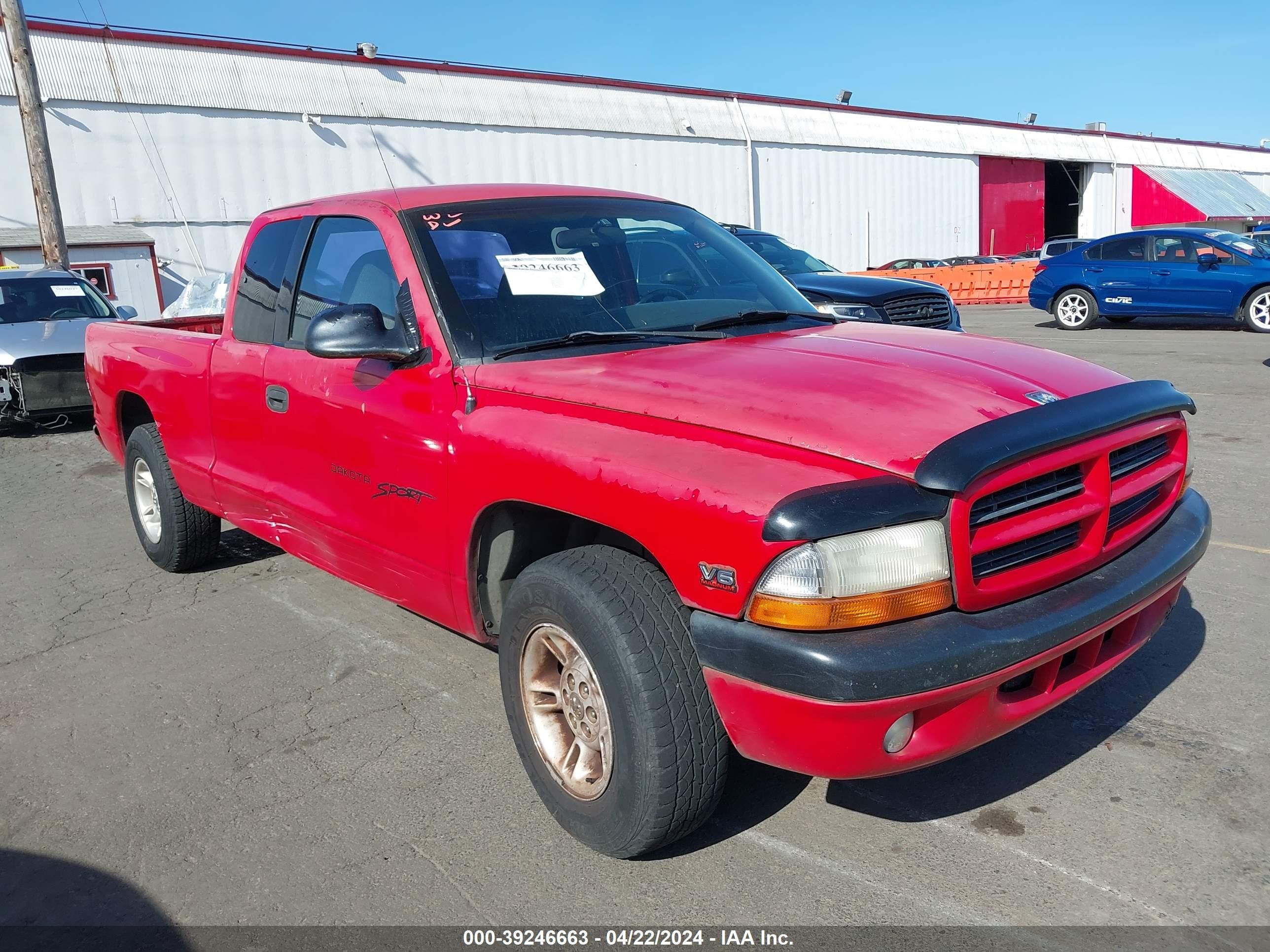 DODGE DAKOTA 1999 1b7gl22x2xs121669