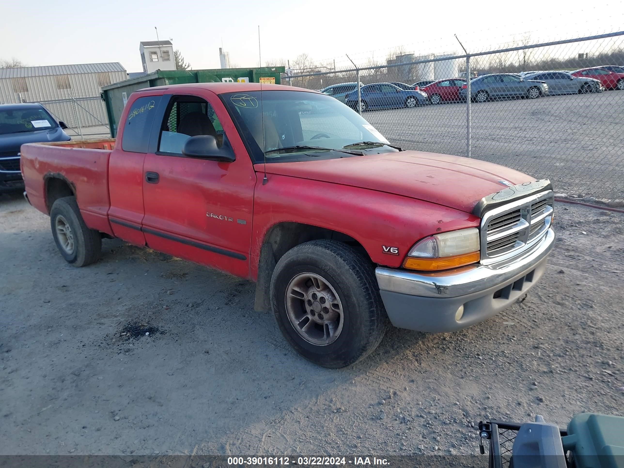 DODGE DAKOTA 1999 1b7gl22x3xs151313