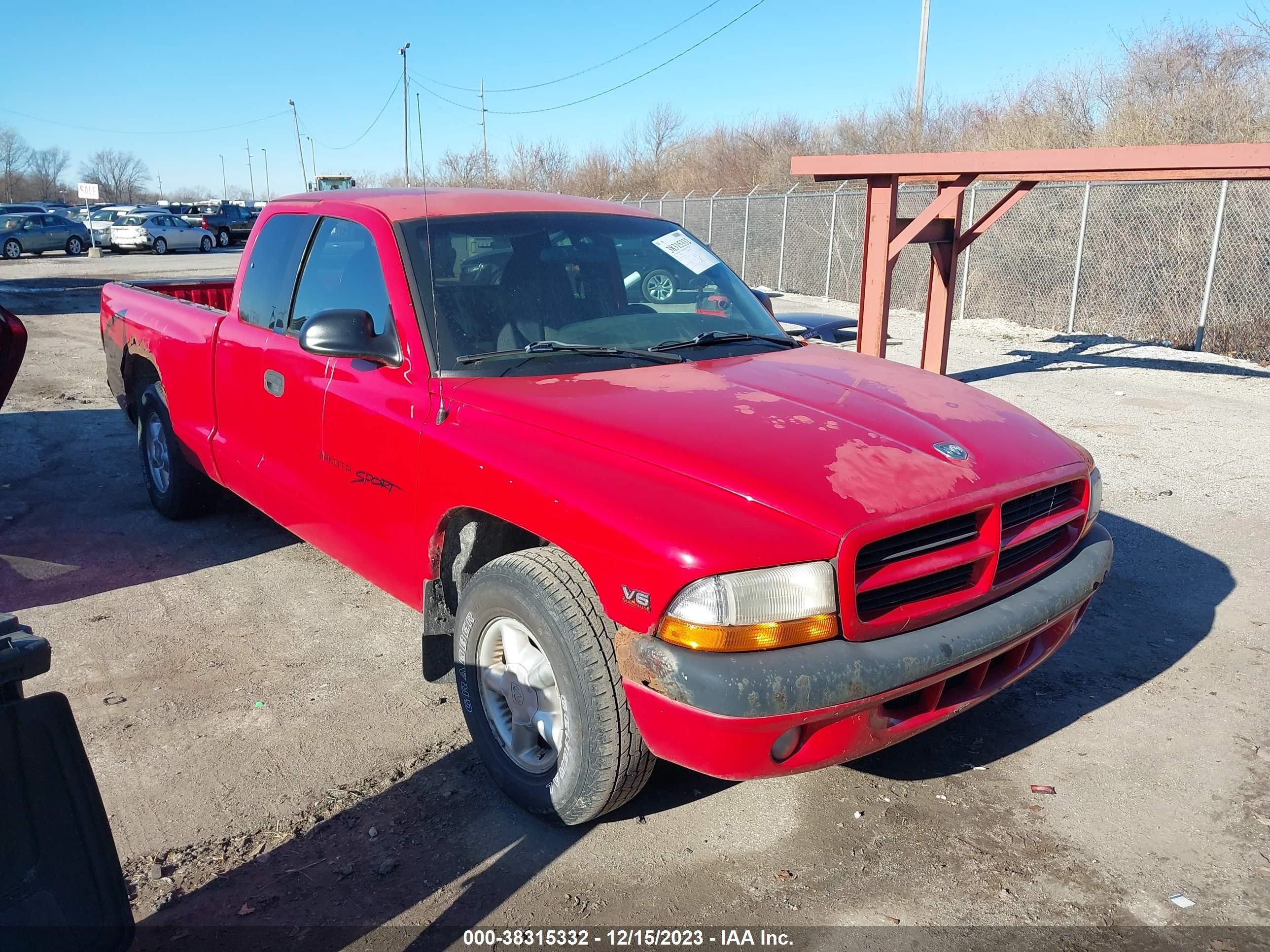 DODGE DAKOTA 1998 1b7gl22x5ws624529