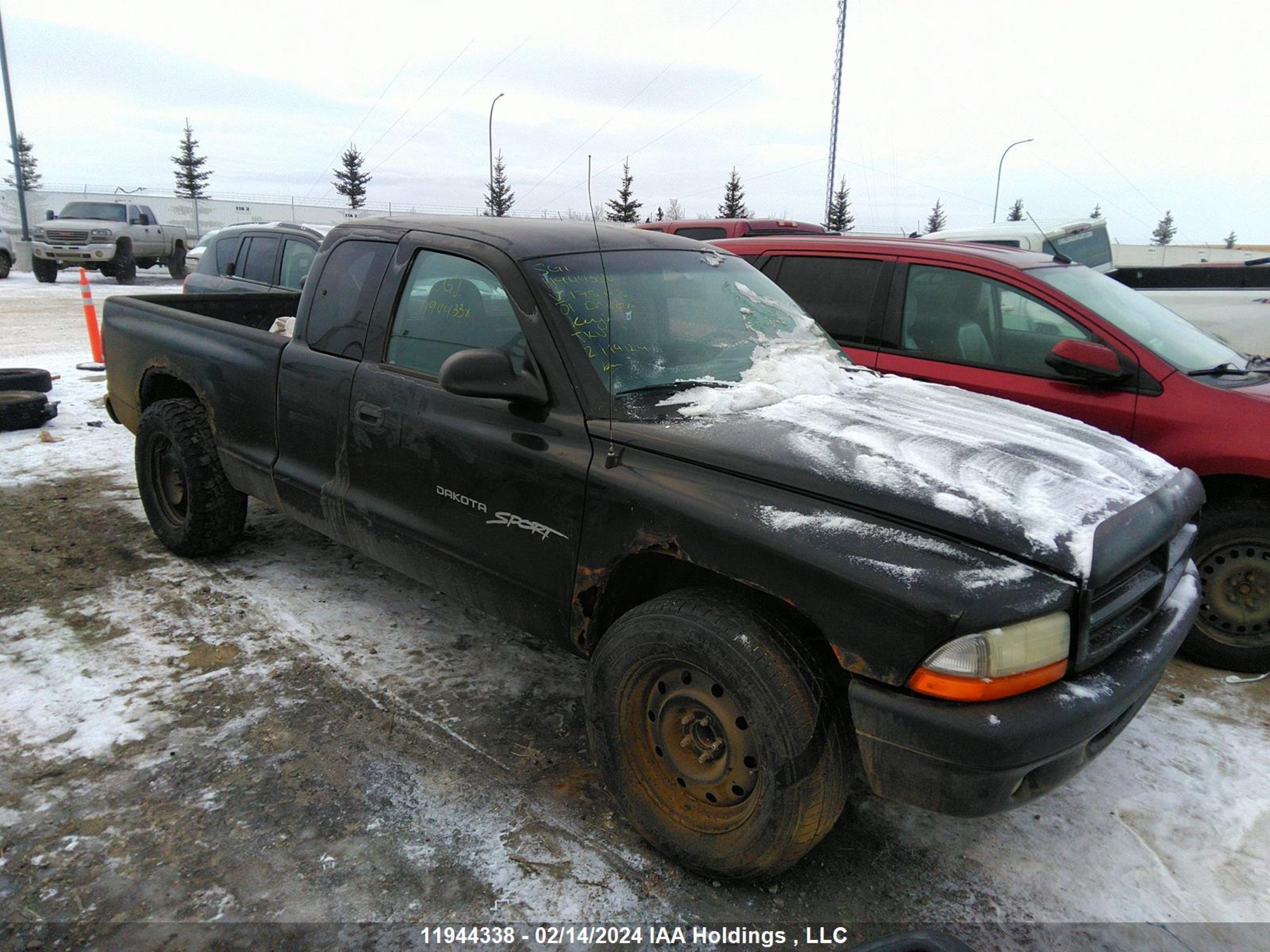 DODGE DAKOTA 2001 1b7gl22x81s175128