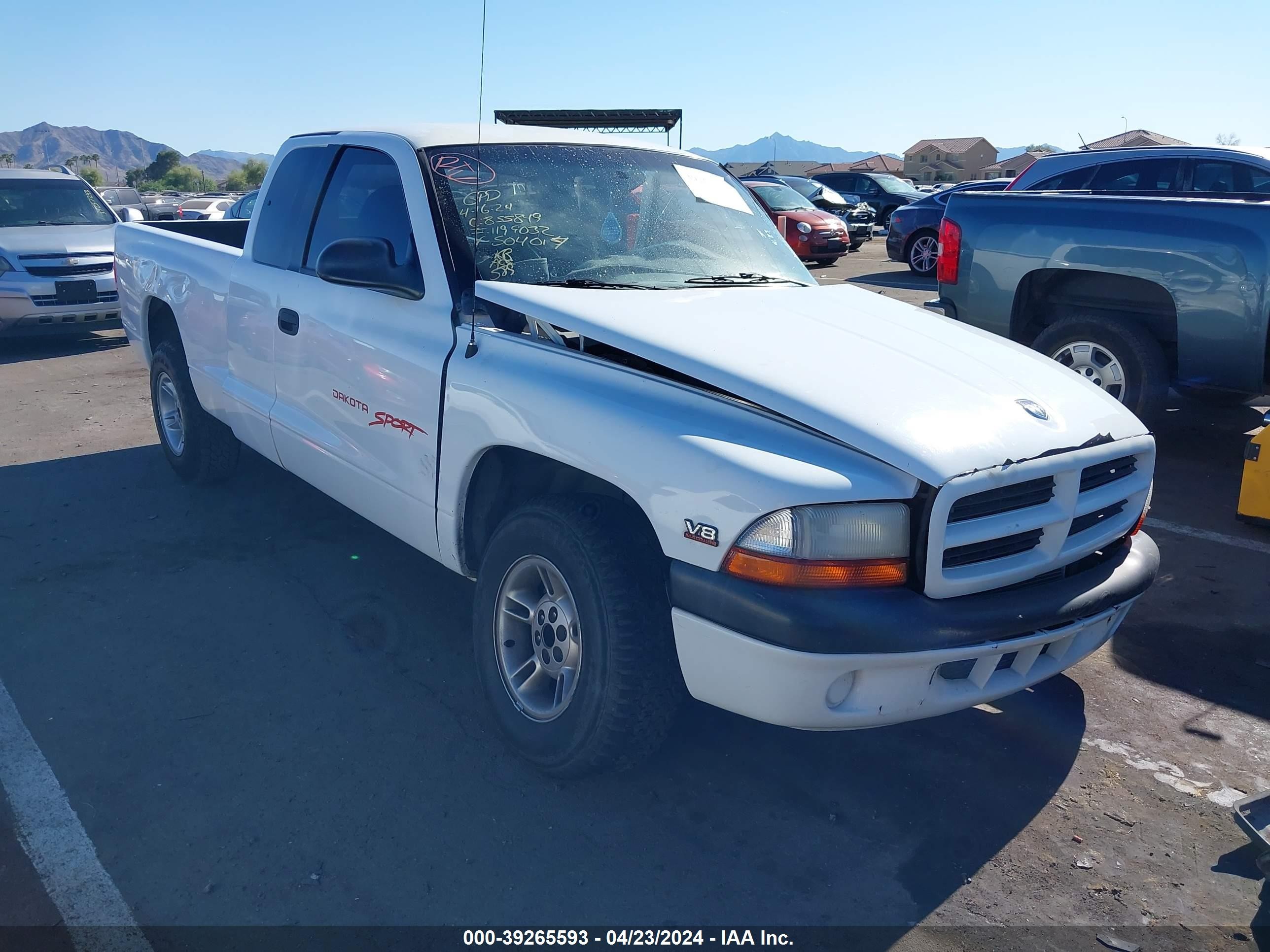 DODGE DAKOTA 1998 1b7gl22y7ws504014