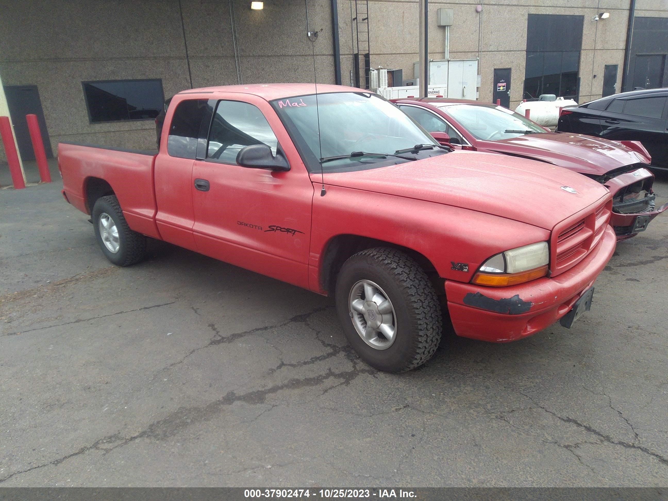 DODGE DAKOTA 1997 1b7gl23x9vs289367