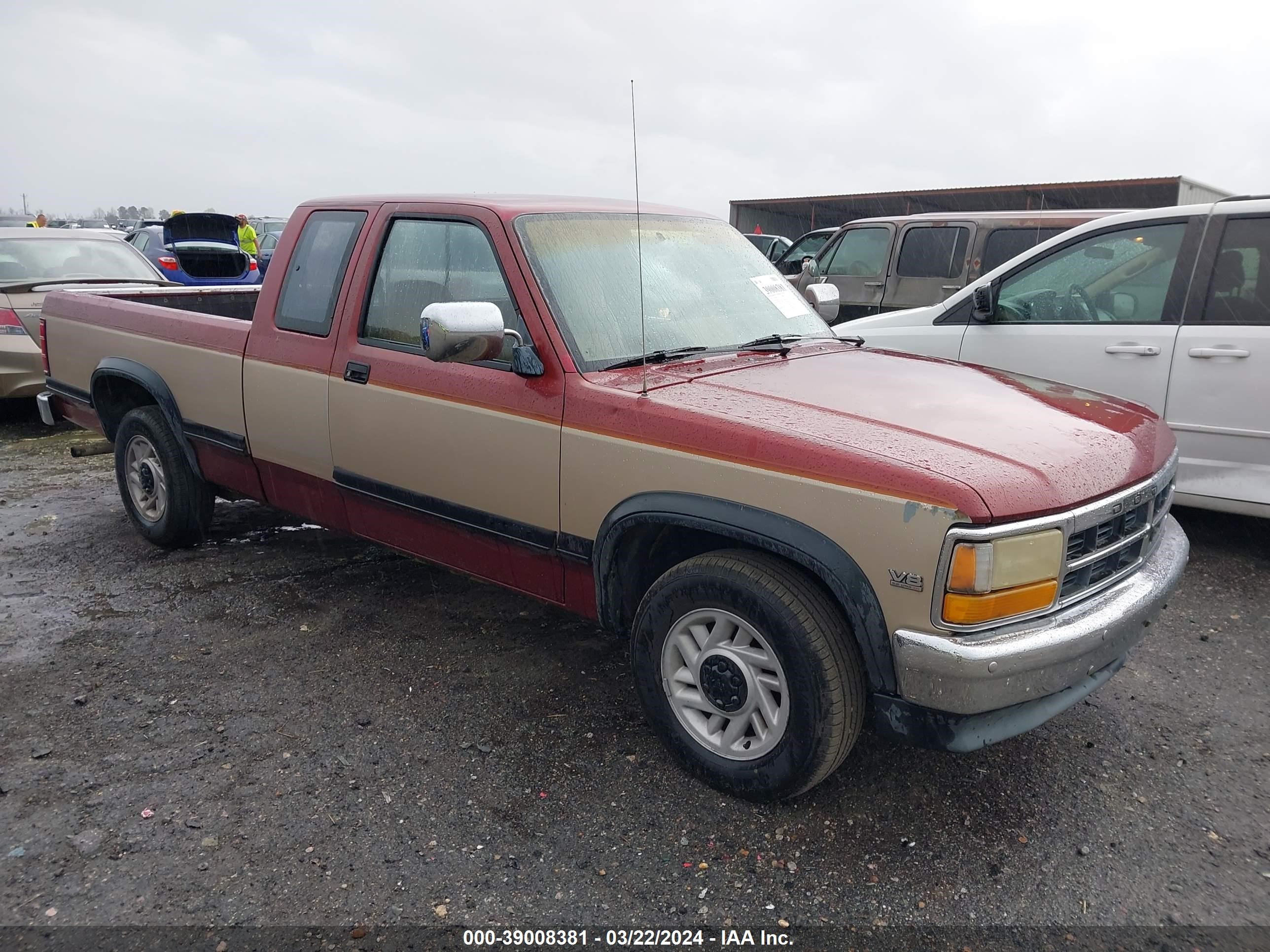 DODGE DAKOTA 1992 1b7gl23y6ns576142