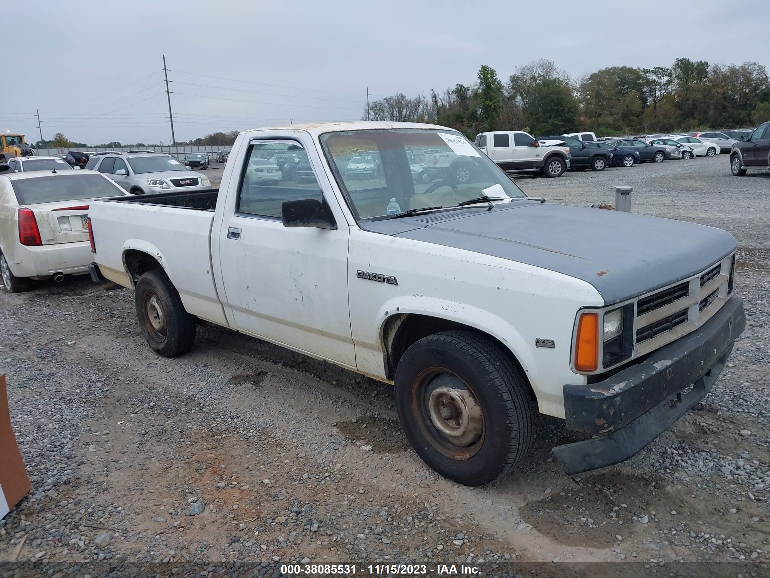 DODGE DAKOTA 1989 1b7gl26x2ks151399