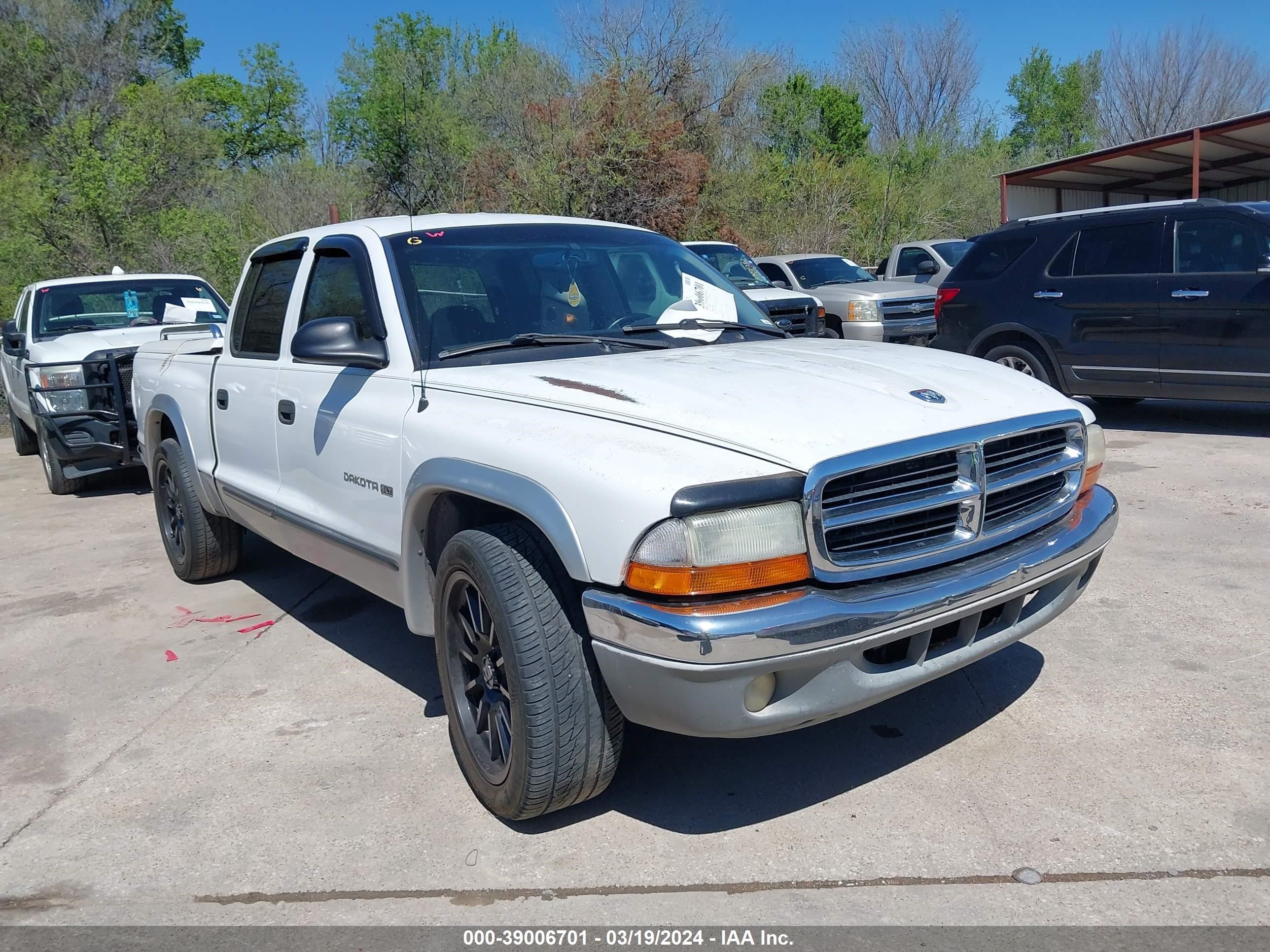 DODGE DAKOTA 2001 1b7gl2an01s158632