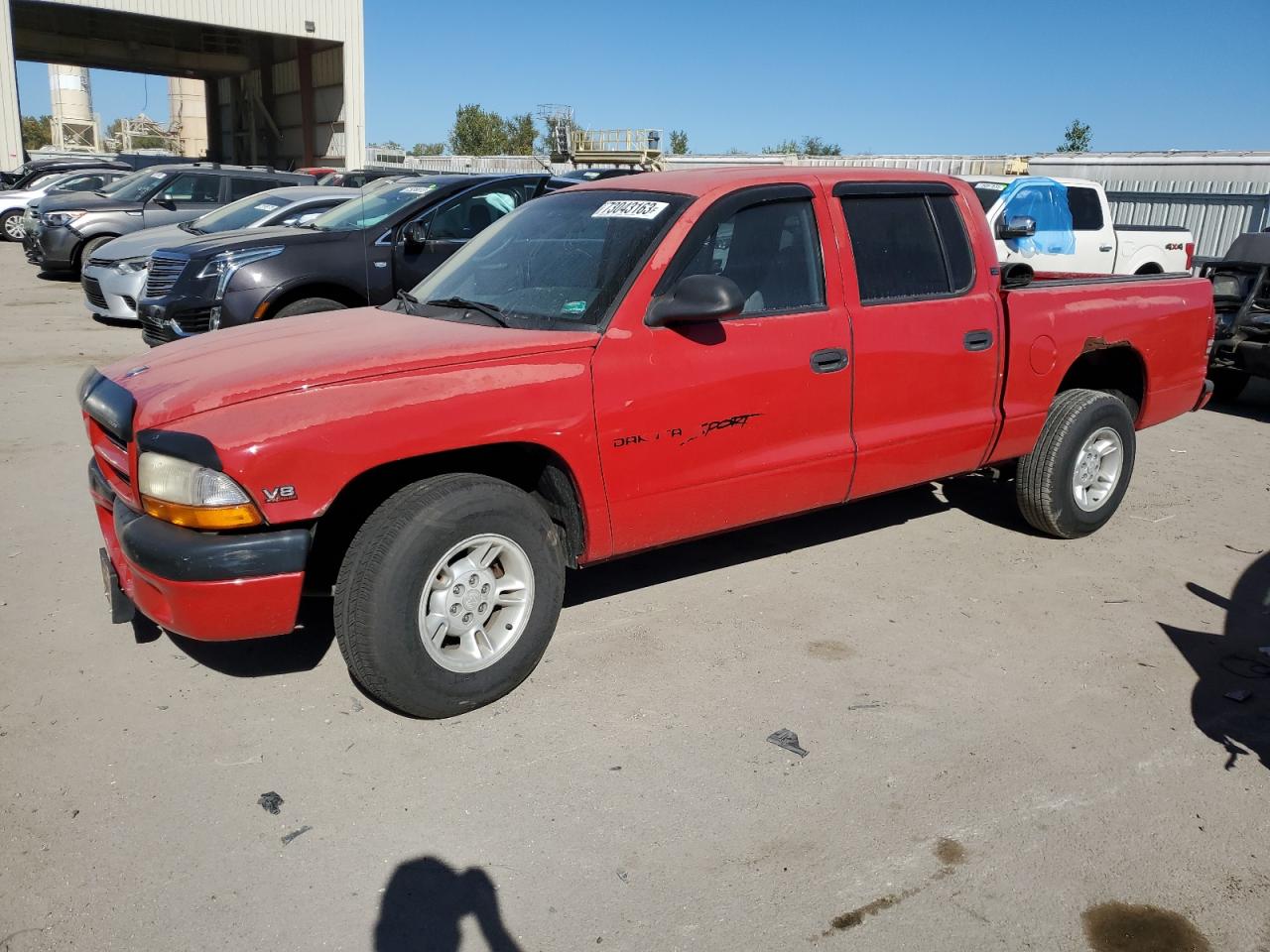 DODGE DAKOTA 2000 1b7gl2an1ys776181