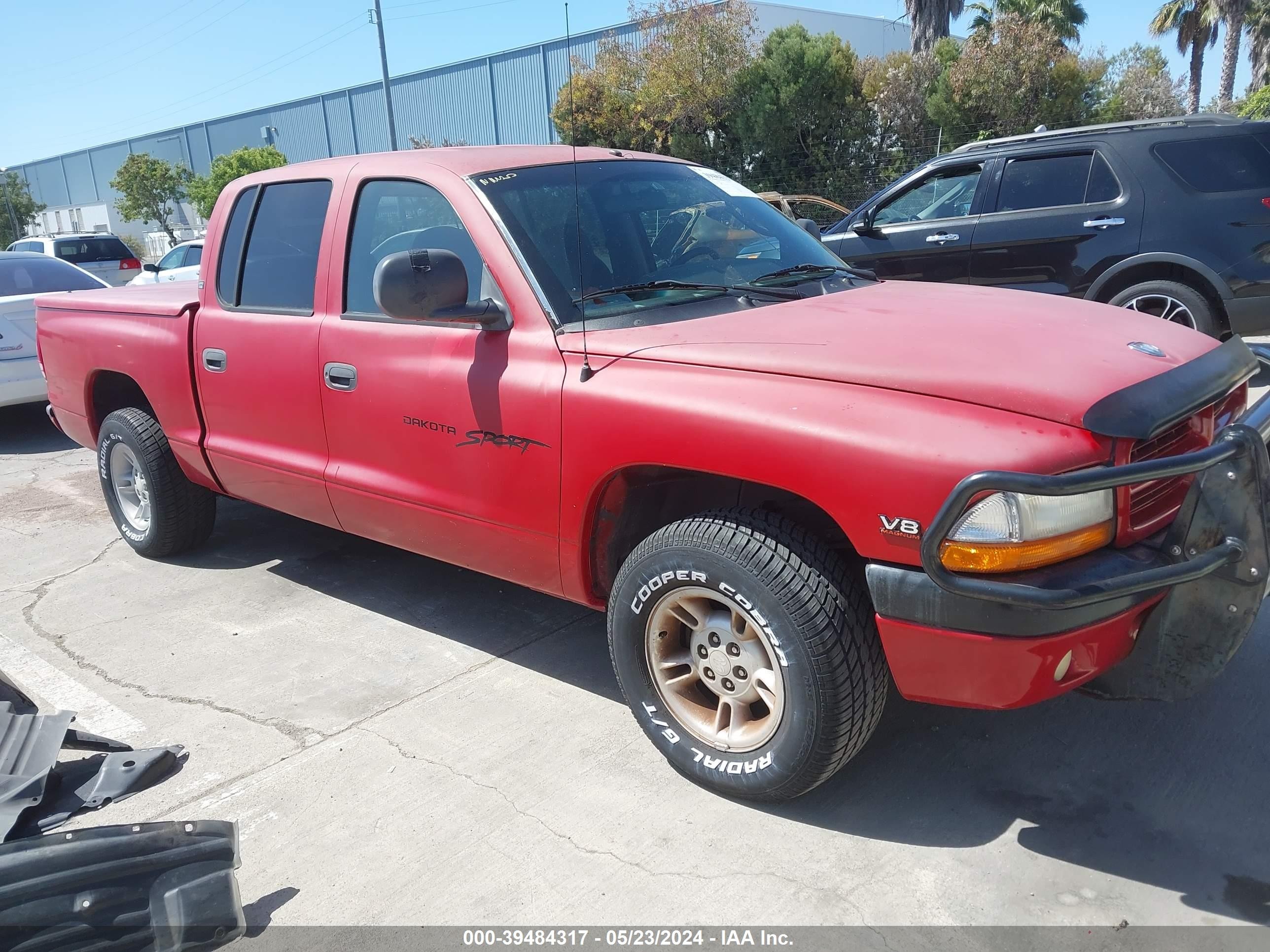 DODGE DAKOTA 2000 1b7gl2an3ys607182